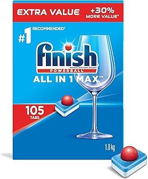 Finish全能洗碗机洗涤剂丸 105颗