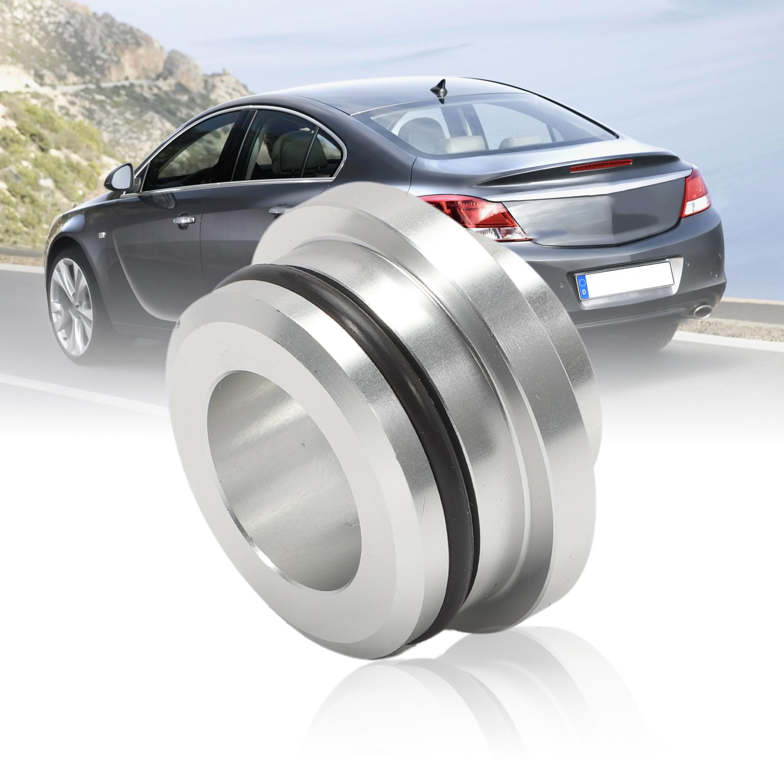 Guarnizione per pozzetto della pompa dell'olio in alluminio per Opel Insignia Astra 2.0 CDTI Guarnizione di raccolta dell'olio per pompa dell'olio
