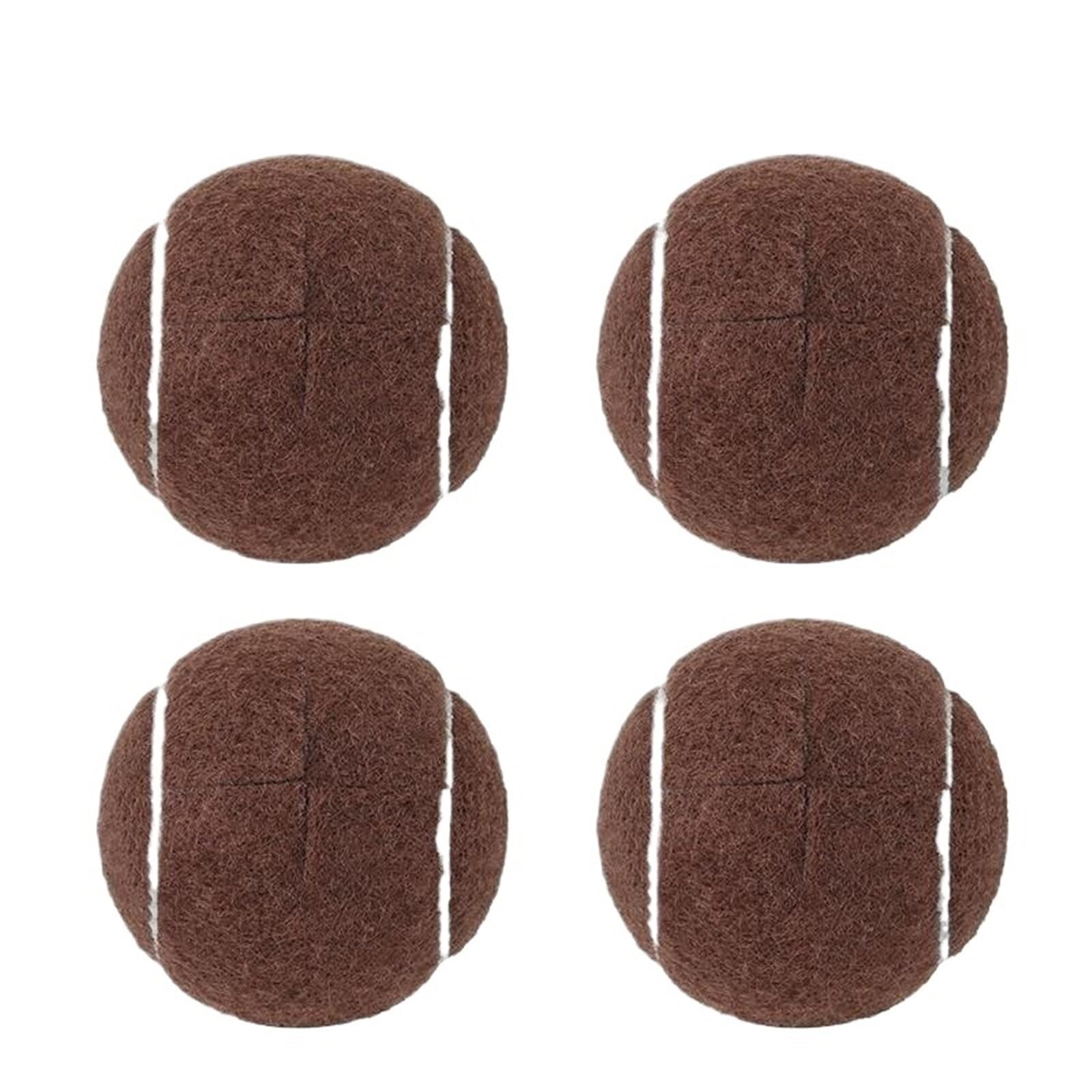 Chair Leg Floor Protectors Thiened Silicone Table Leg Caps Noise Reduction Chair Foot Protectors(Brown [pack of four non-slip and silent away from noise])