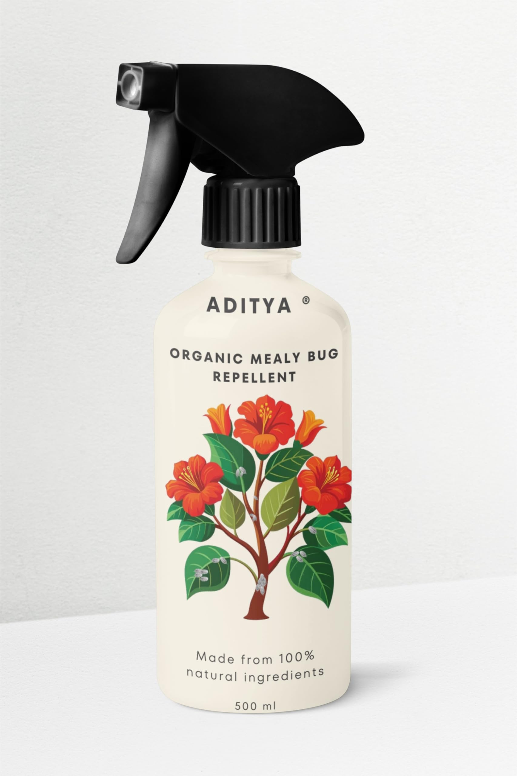 ADITYA® Mealybug Repellent & Fungus Killer Spray For Plants (500ML) - 100% Herbal Actives & No Chemicals - 3in1 Action of Neem, Pongamia, Lemongrass Oil (B0DG8J1S57) Amazon Price History, Amazon Price Tracker