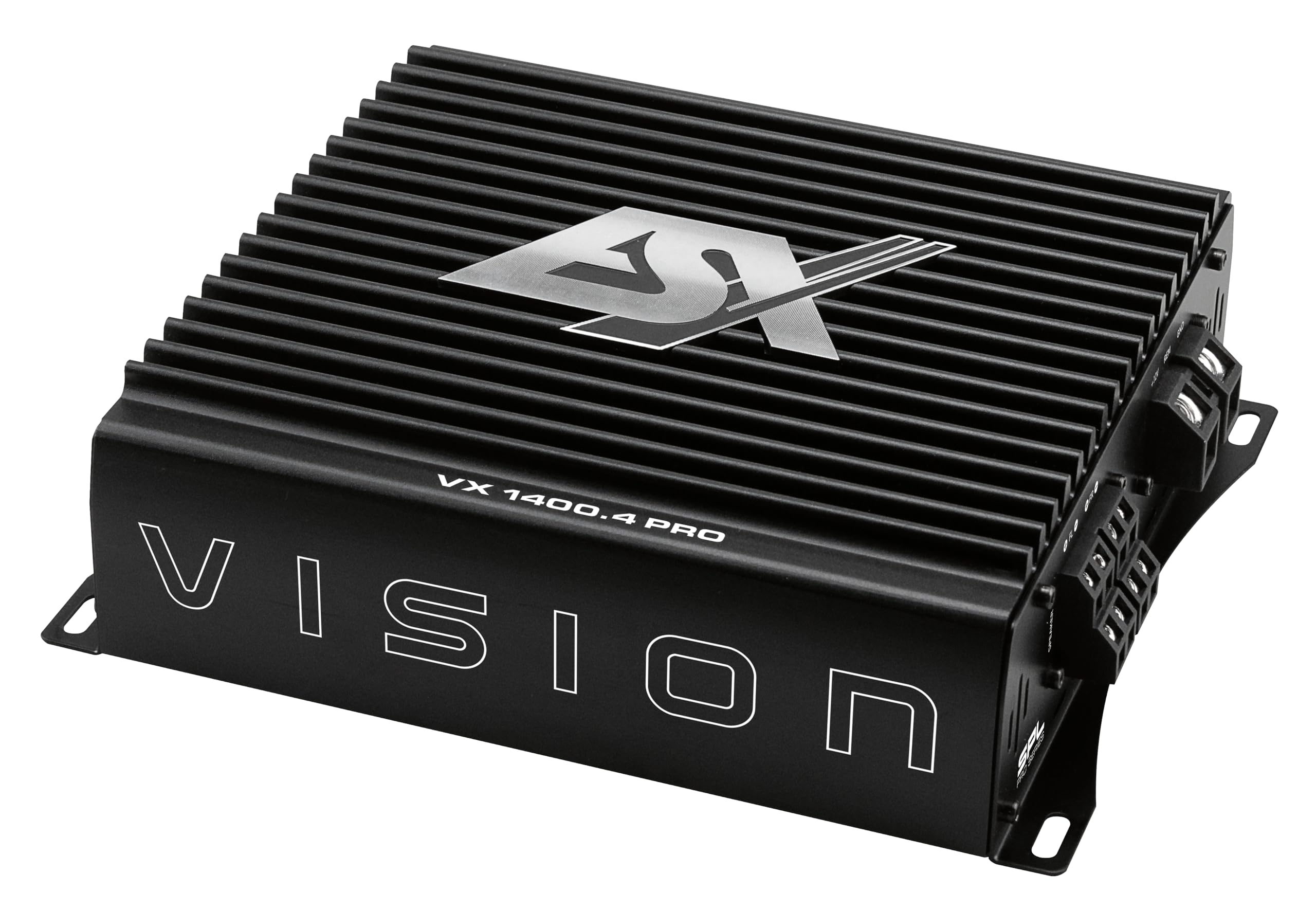 ESX VX1400.4Pro - 4-Kanal Ultra Class D Digital Car-HiFi Verstärker mit 4 x 200/350 Watt RMS @ 4/2 Ω | Extreme Leistung für sehr potente Front- und Heck- Autolautsprecher