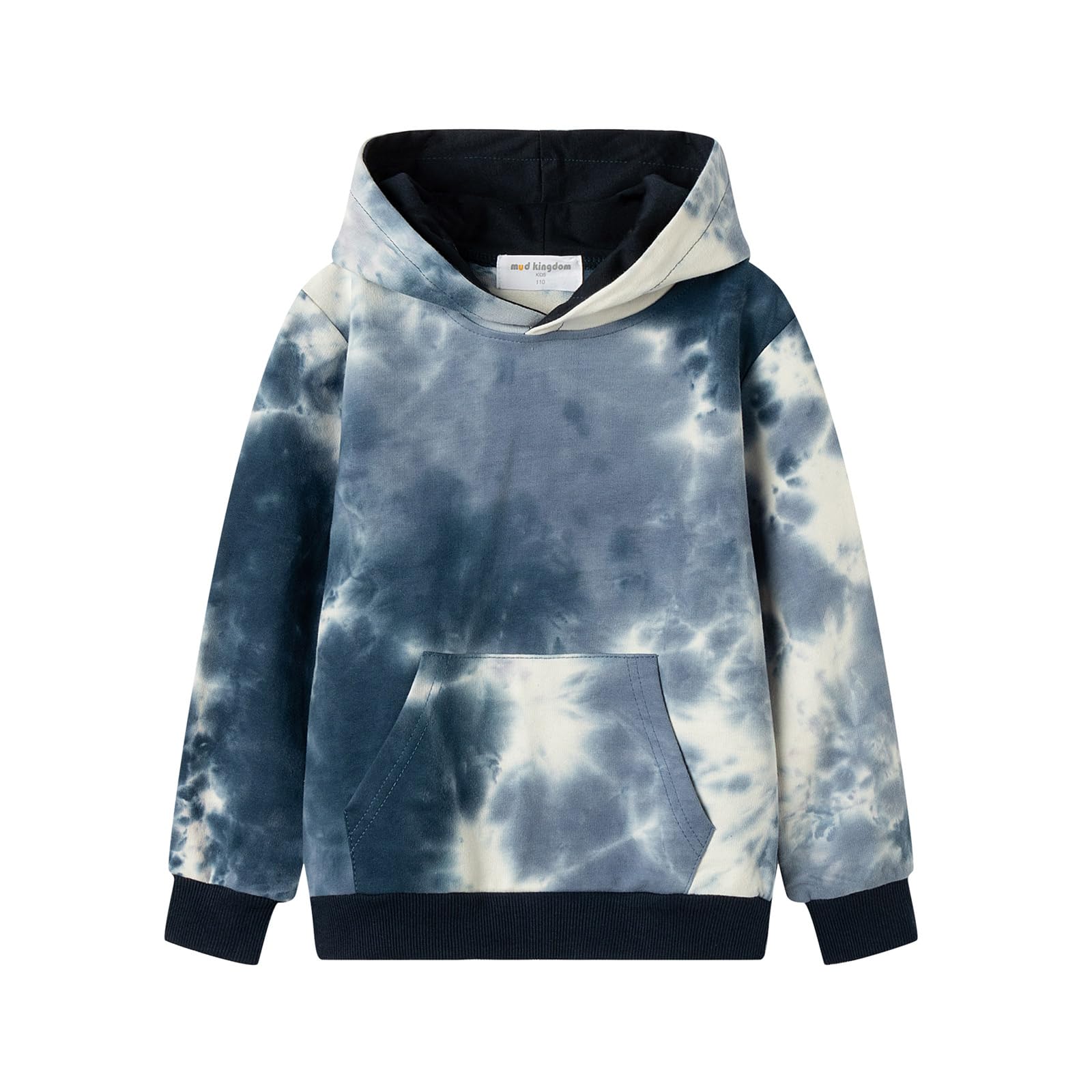 Mud Kingdom Little Girls Boys Hooded Sweatshirt Jersey Cotton Pullover Fashion Spring Fall