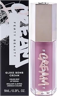 FENTY BEAUTY Gloss Bomb Cream Color Drip Lip Cream - Mauve Wives for Women - 0.3 oz Lipstick