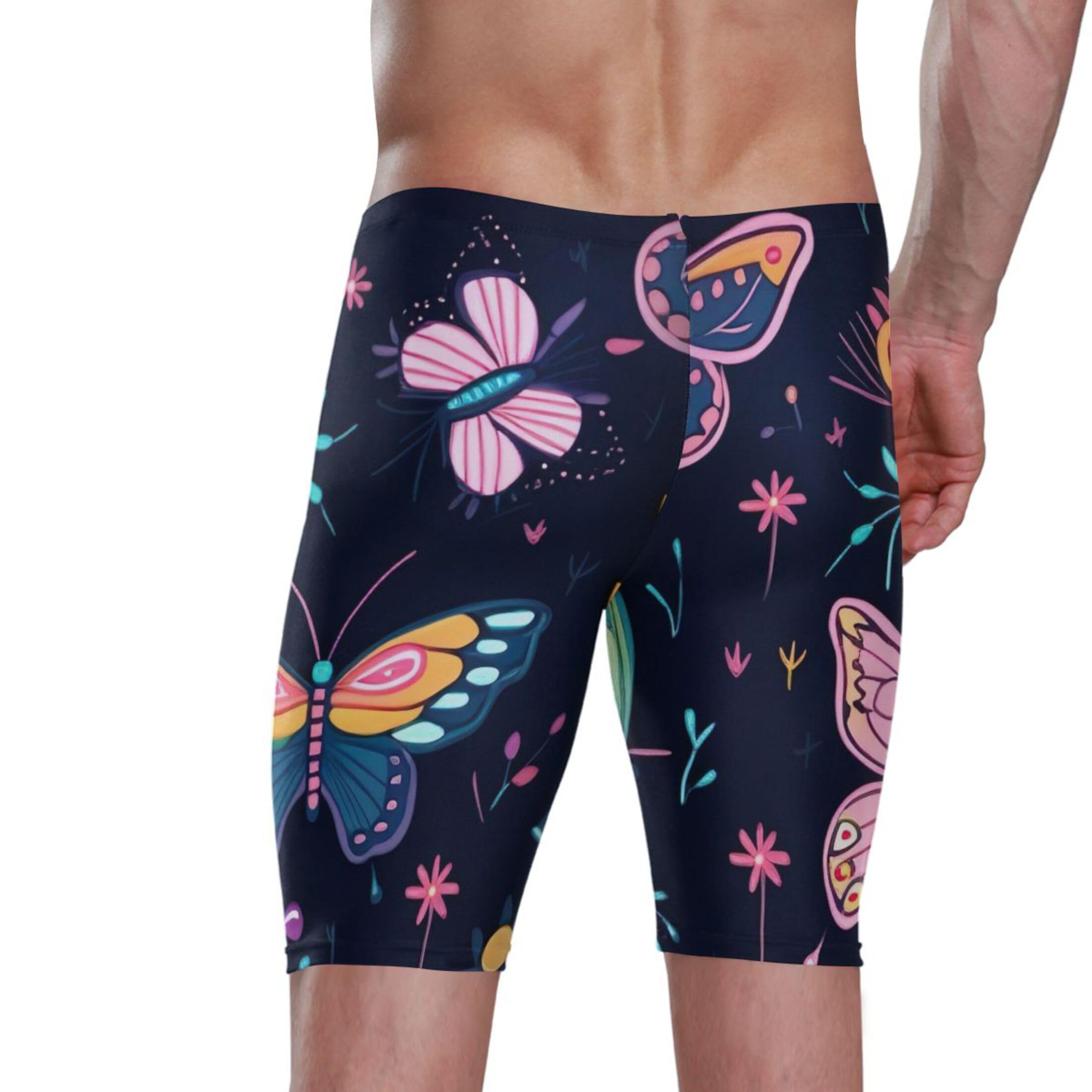 Butterfly Men's Swim Jammers Racing & Training Swimsuit Fast, Flexible,Comfortable XXXL B0401584