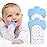 2Pack Silicone Teething Mitt, Soothing Infant Teething Mitten Pain Relief, Prevent Scratches Glove, Safe Silicone Teething Toys for 0-12 Months