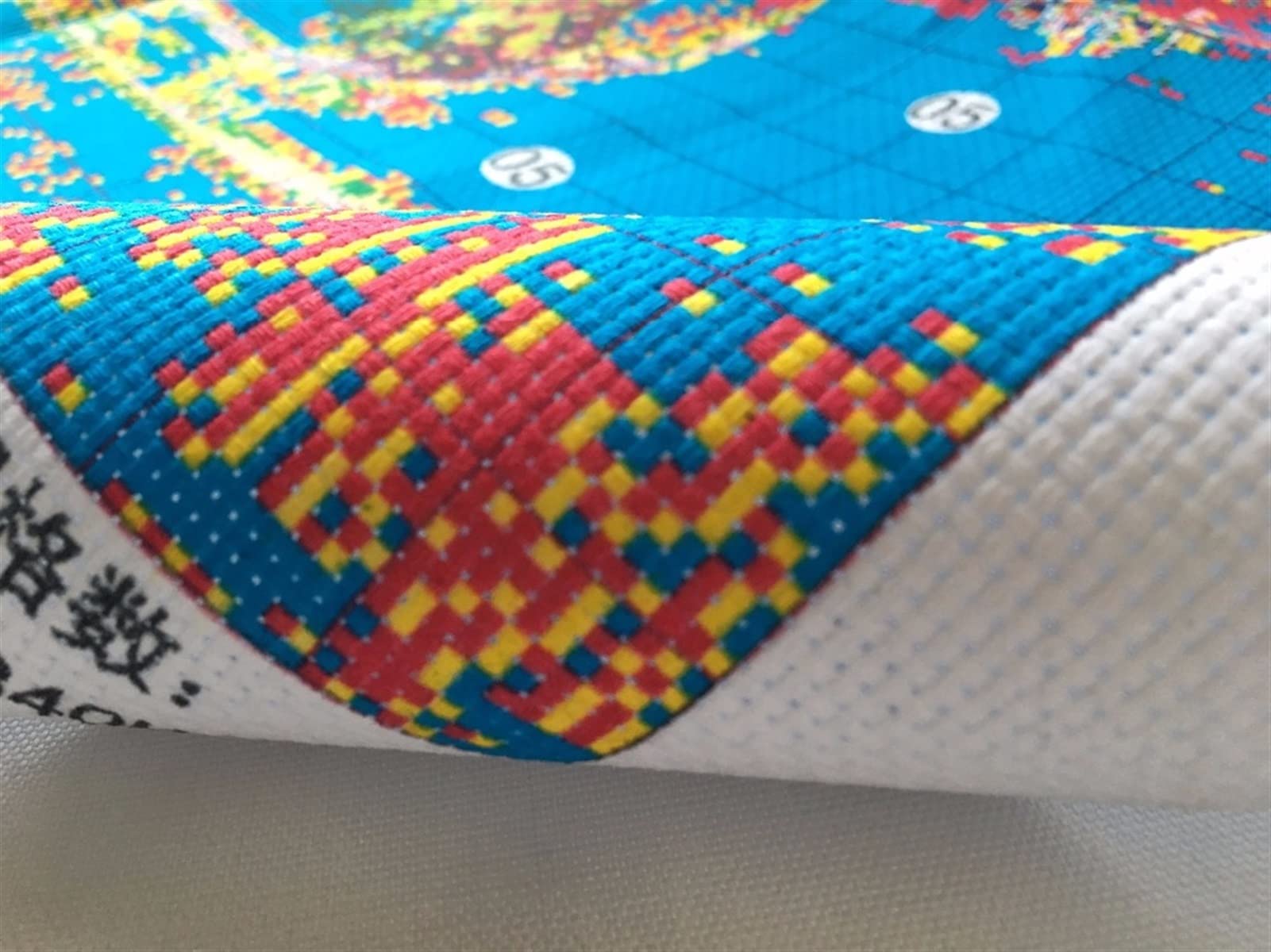 Costura de la Costura de tamaño Grande, Kit de Bordado Completo, patrón Impreso artesanía Artesanal (Size : 150x65cm Silk)