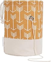 Vista 23 de TOGETRUE Bolsa de Hilo, Pequeña Bolsa de Tejido y Ganchillo, Bolsas de Almacenamiento de Hilo Portátiles Organizador para Proyectos de Ganchillo