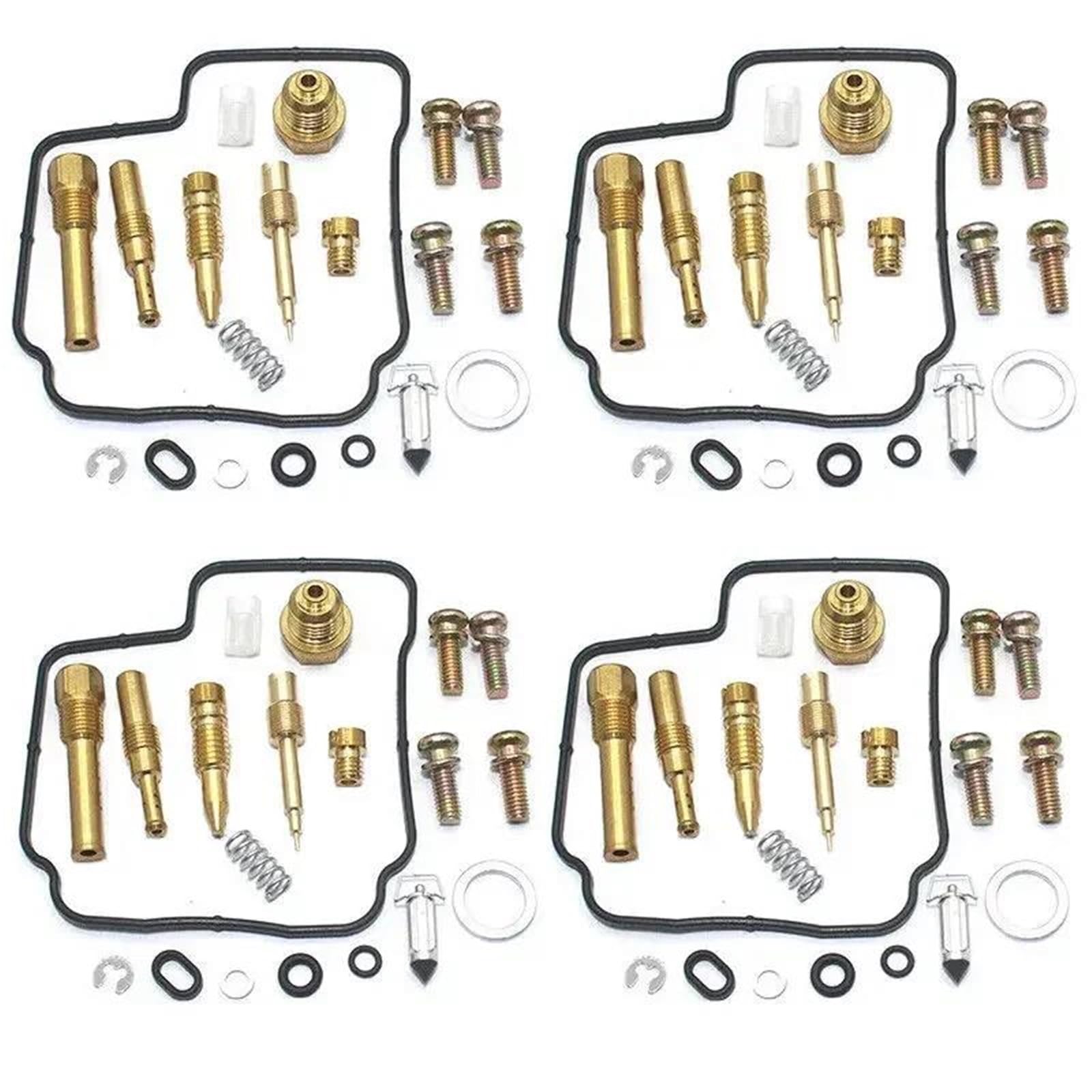 MNEUEQ Diaphragm Gasket Kits Motorcycle Carburetor Kit Fuel System Float Plunger Diaphragm For CBR600F 1987-1989 For Hurricane CBR 600 F CBR600 600F