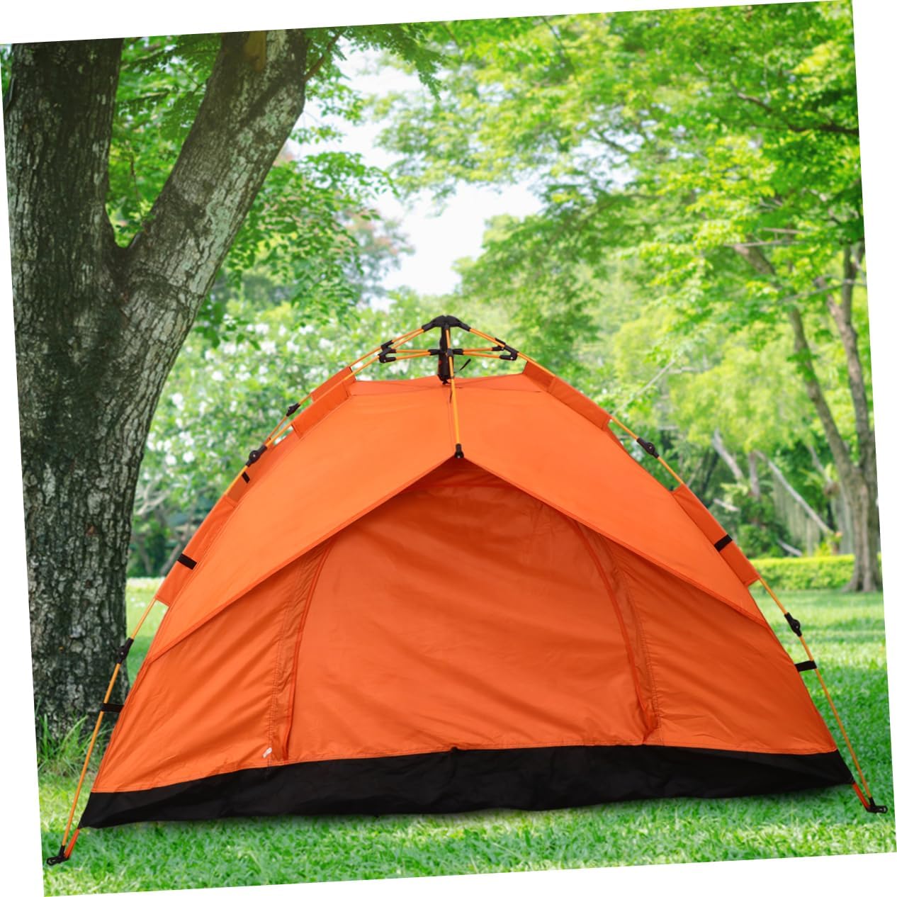 Fully Automatic Outdoor Camping Tent Quick-Opening Oxford Cloth Travel Tent for Easy Setup for Backpacking and Family Camping Adventures