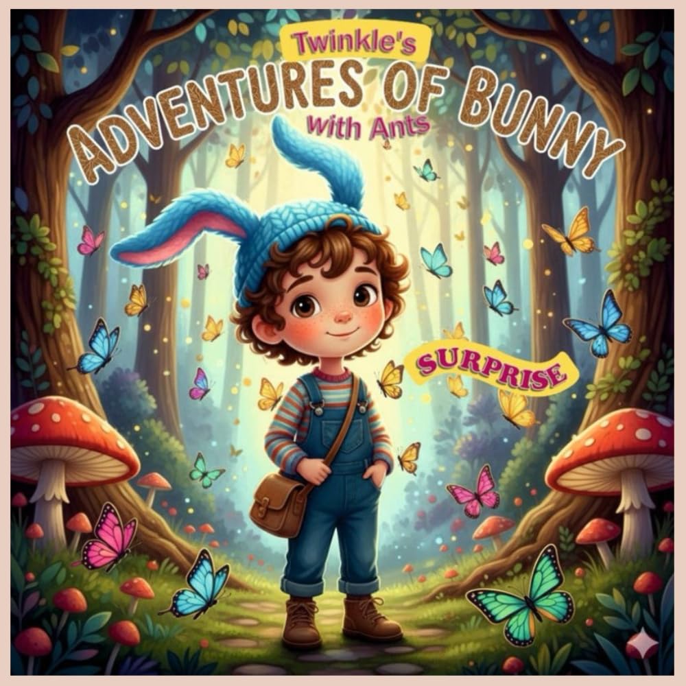 Twinkle's ADVENTURES OF BUNNY with Ants: A Heartwarming Story About Kindness & Courage (Bunny Adventures Series)