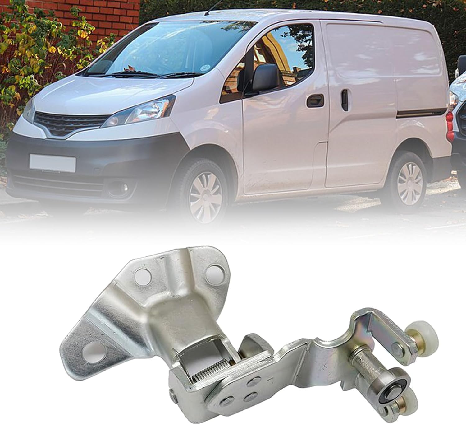 FZJDSD Left Side Power Sliding Door Roller Middle Hinge 1PC 82411-JX00A Compatible with Nissan NV200 All Model Power Slide Door Roller Assembly