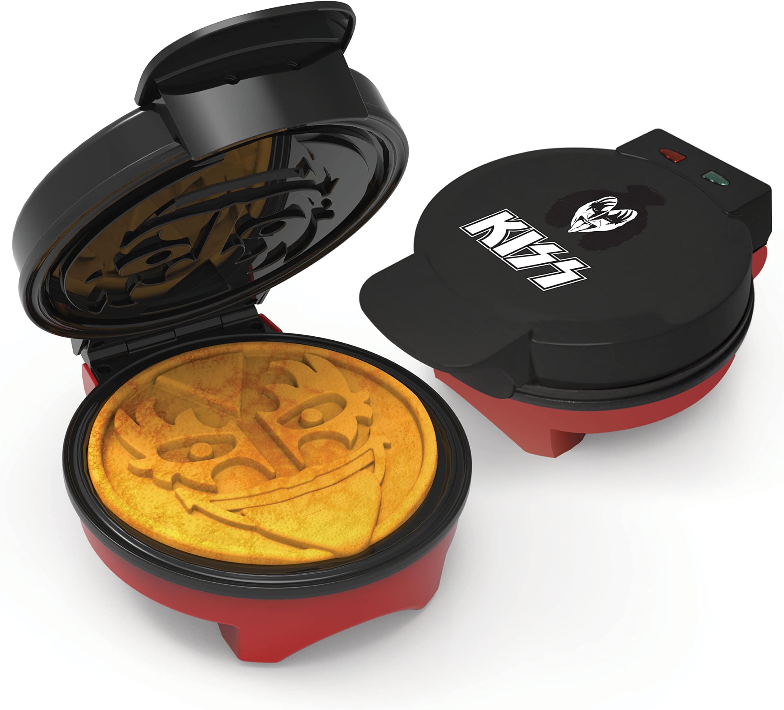 Uncanny BrandsUncanny Brands KISS Demon Waffle Maker- You Wanted The Best Kiss Army Waffle