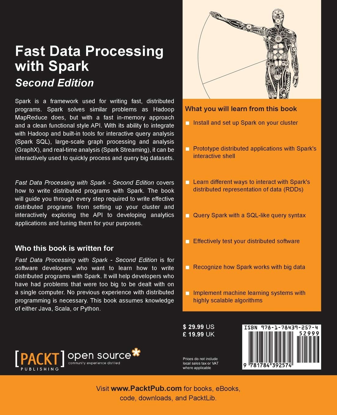 Fast Data Processing with Spark - Second Edition (English Edition)