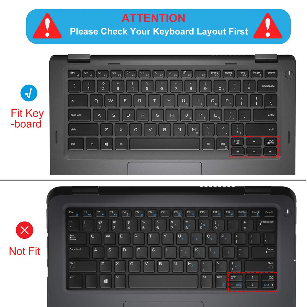 Amazon.co.jp: MUBUY キーボードカバーデザイン 13.3インチ Dell 