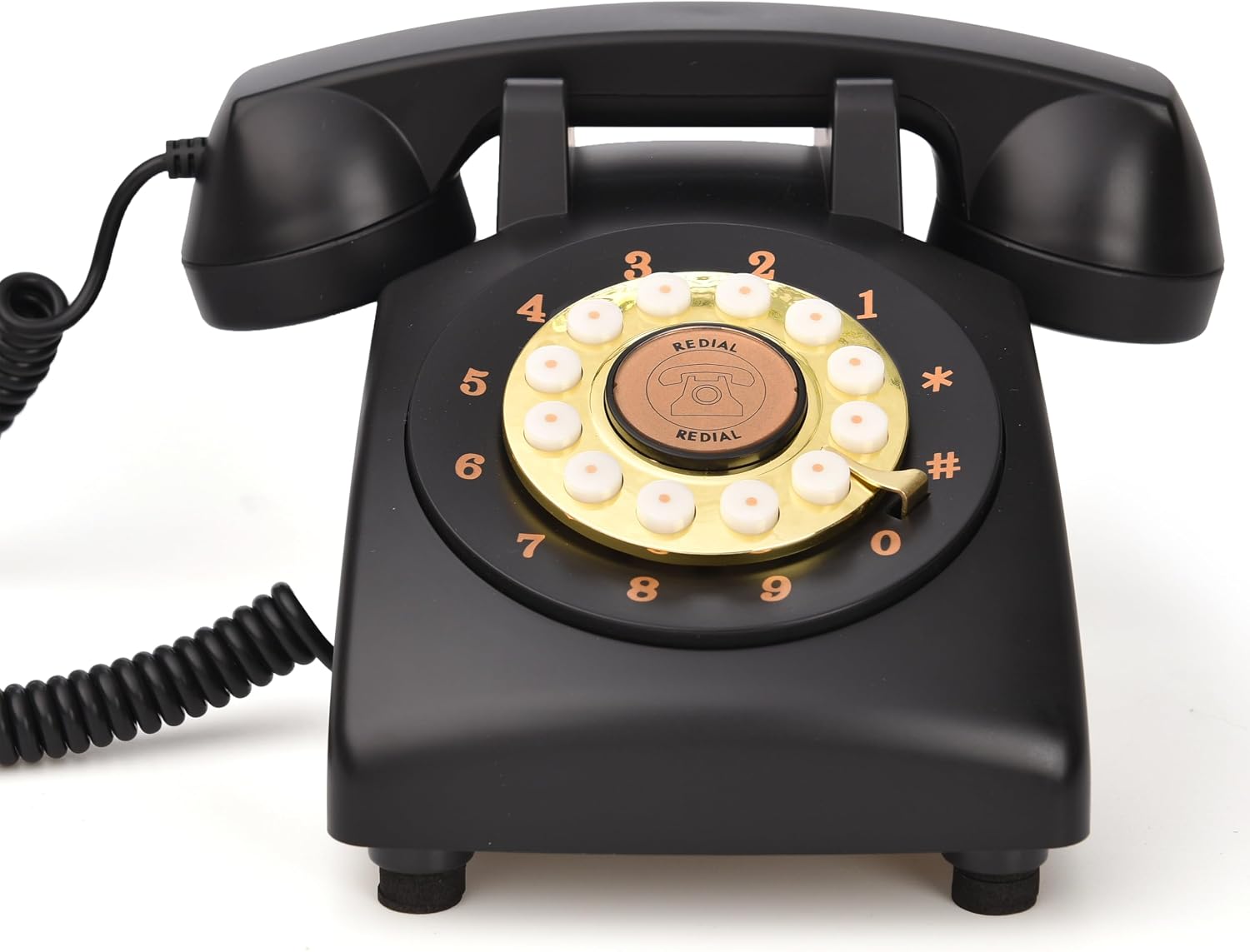 RetroVox Audio Guest Book Wedding Phone, A Off-White