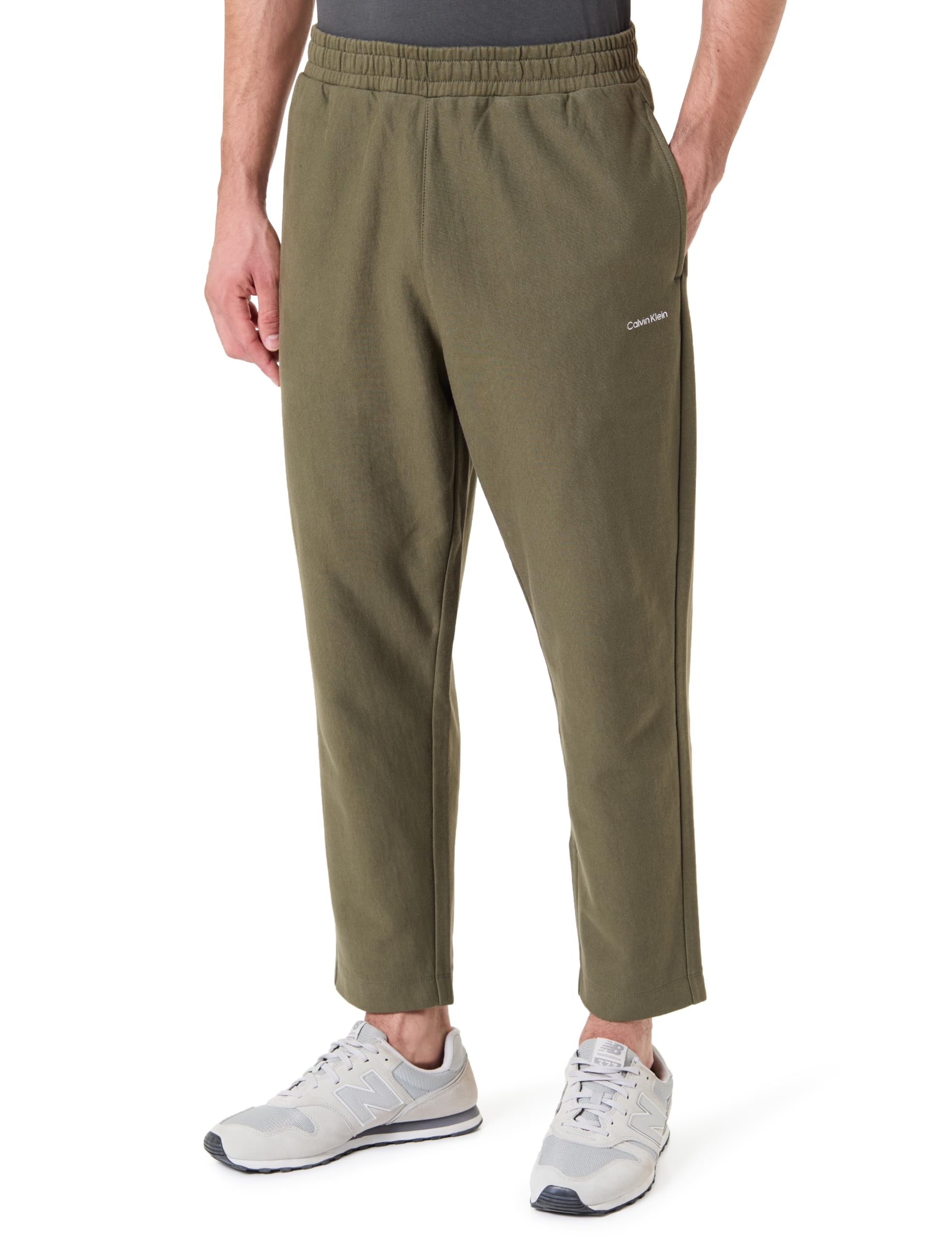 Calvin Klein - Premium Terry CK Micro Logo Jogg Lv04lh217g, Pantaloni da Tuta Uomo