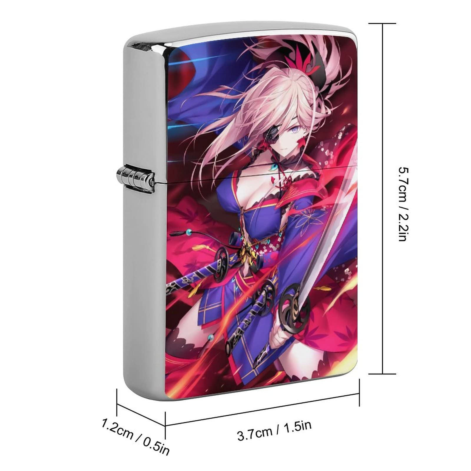 Amazon.co.jp: ライターケース Fate フェイト セイバー宮本武蔵 メタル