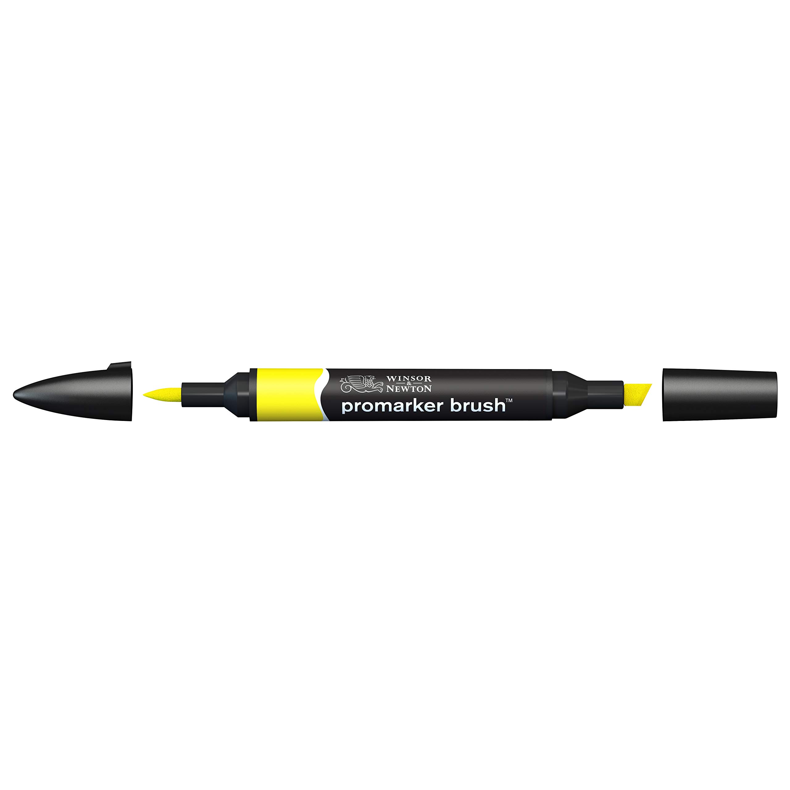 Winsor & Newton ProMarker Brush Marker Alcohol Ink Yellow For Illustration