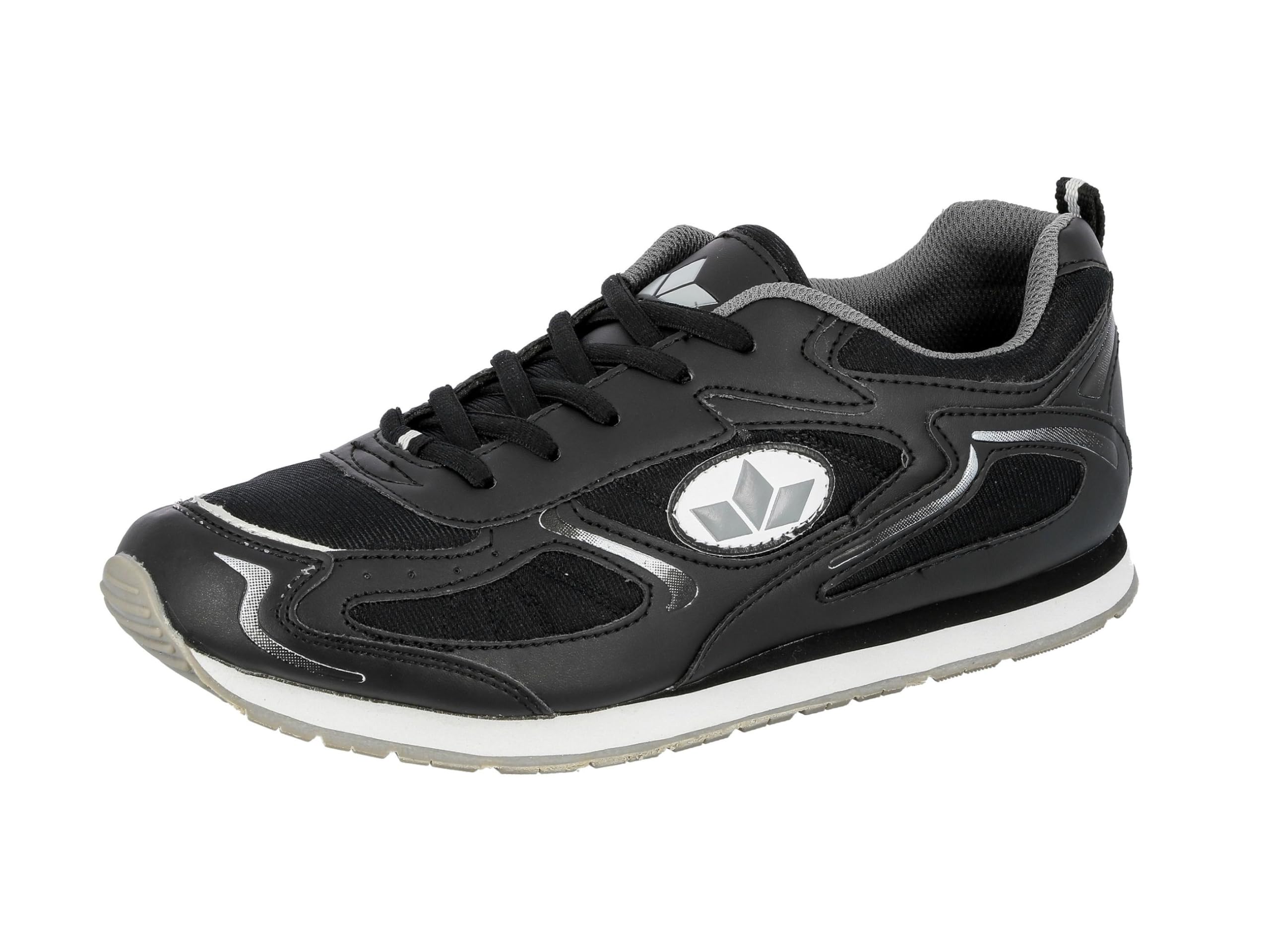 Lico Men's Nelson Fitness Shoes, Black (Schwarz/Grau Schwarz/Grau), 13.5 UK