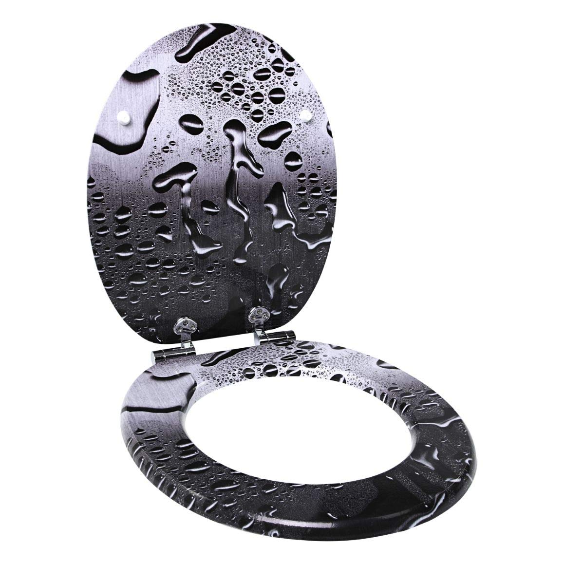 cozytrix Toilet Seat, Soft Close with MDF lid (Drops)