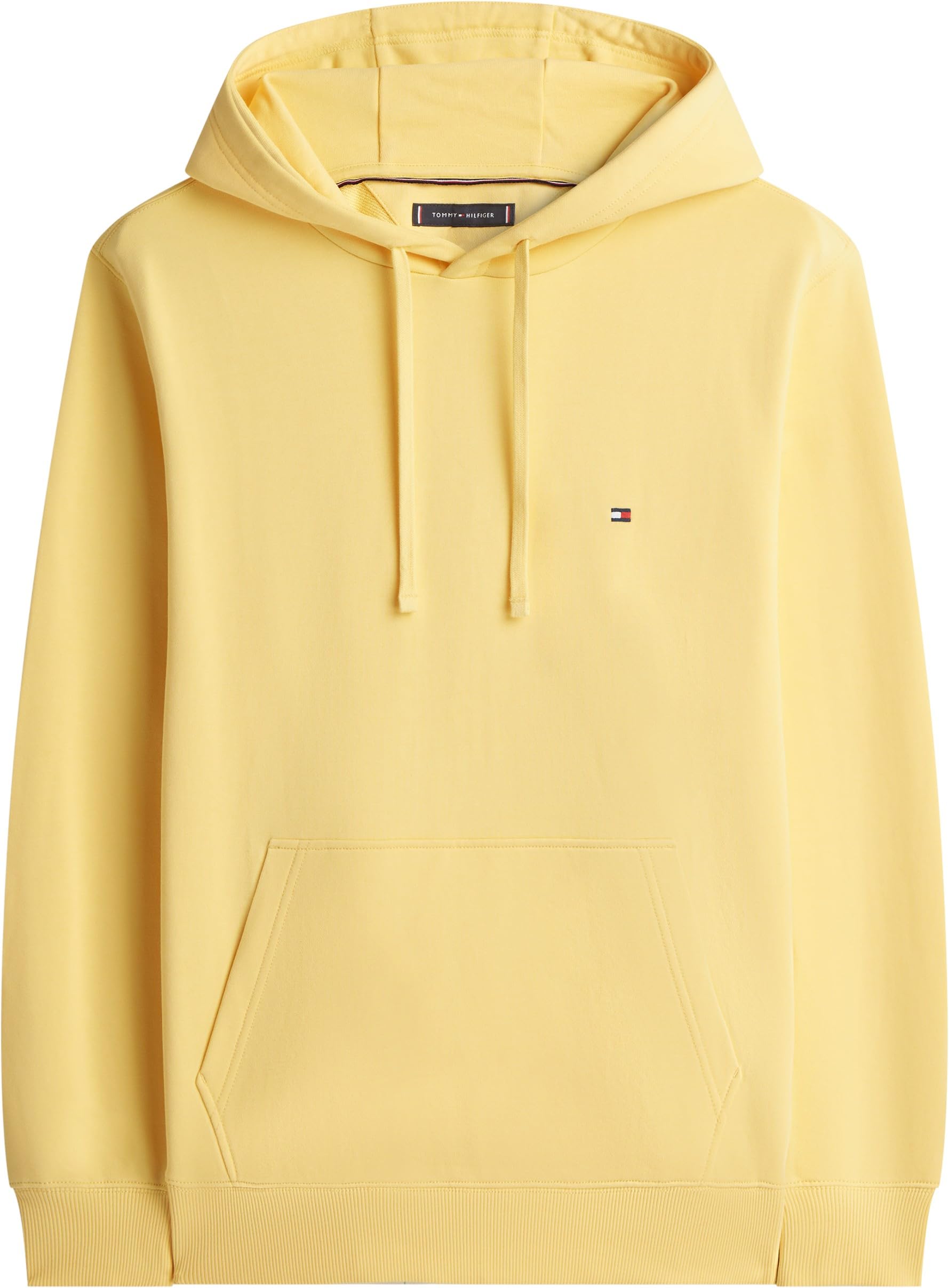 Tommy Hilfiger Męska bluza z kapturem Essential Terry Mw0Mw37235, żółta, M