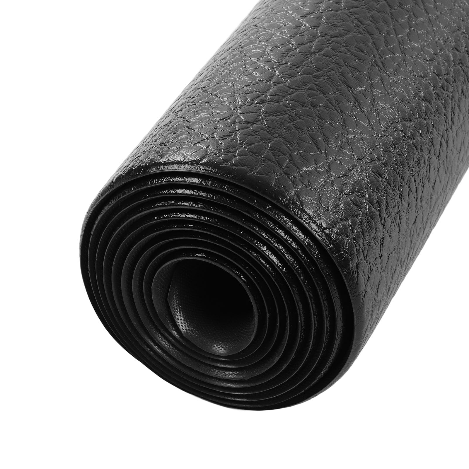 Tapete para cinta de correr a prueba de golpes de PVC, tapete de fitness de 4 mm de grosor, antideslizante, para estabilidad, protección del suelo, 90 x 200 cm