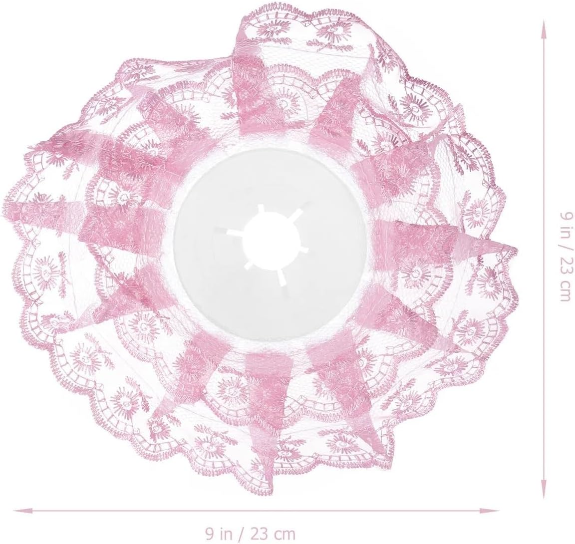Bridal Bouquet Holder Collar Lace Floral Support 20 Pcs Elegant Lace Bouquet Collar Holders for Wedding Bridal Flower Arrangements Lightweight Easy Carry Decor(White)