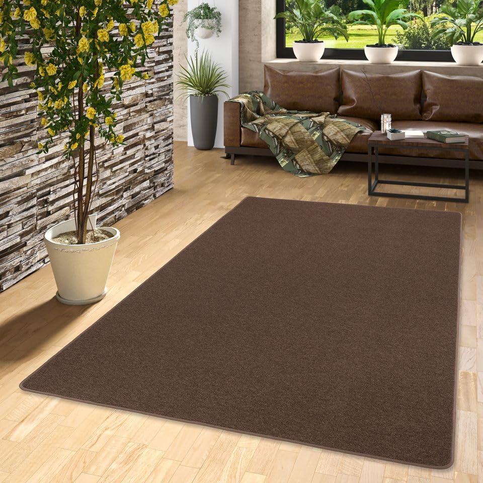 Snapstyle Feinschlinge Schlingenteppich Velours Teppich Modern Einfarbig, Größe:200x200 cm,...
