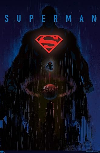 Trends International DC Comics Dark Artistic - Póster de pared de Superman