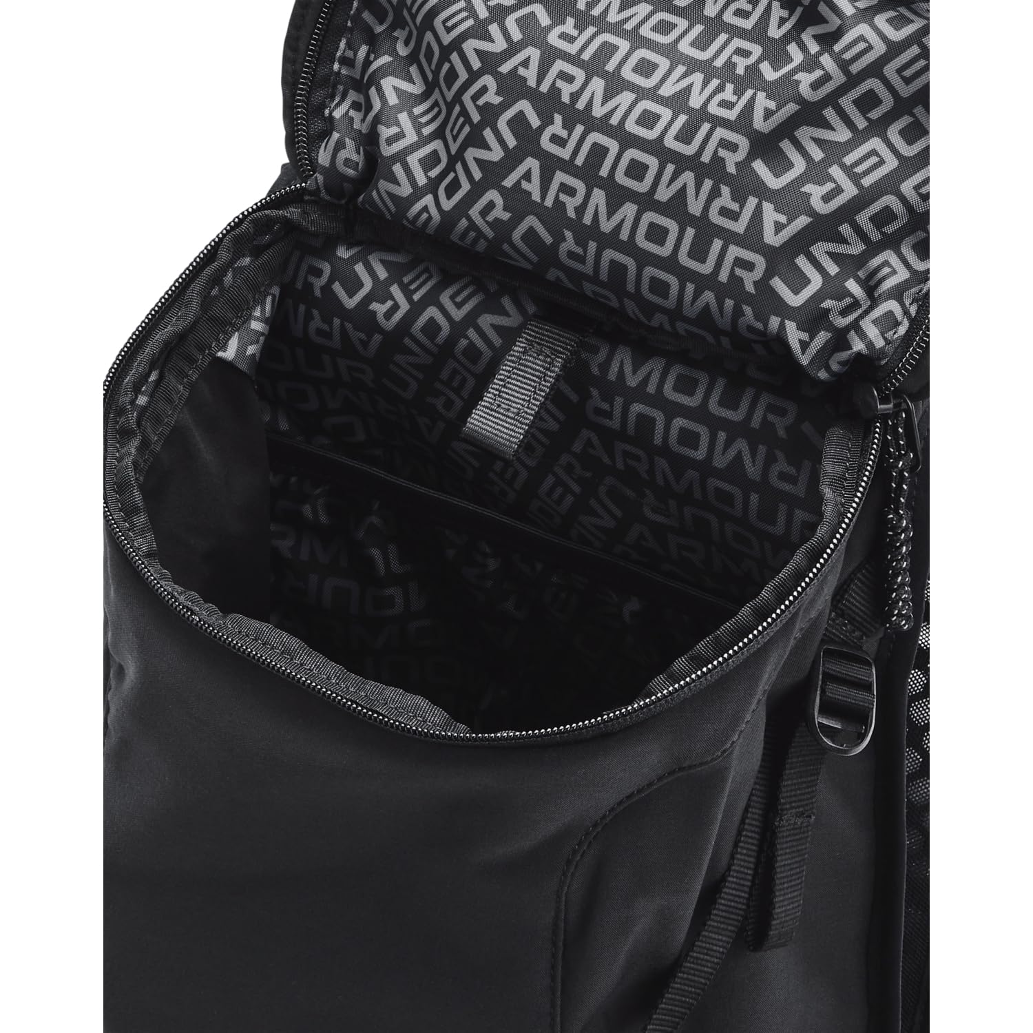 Under Armour 1378411 Mochila de Entrenamiento Flex Trail Backpack Unisex, Unitalla, Color Negro, Negro, talla única, Casual