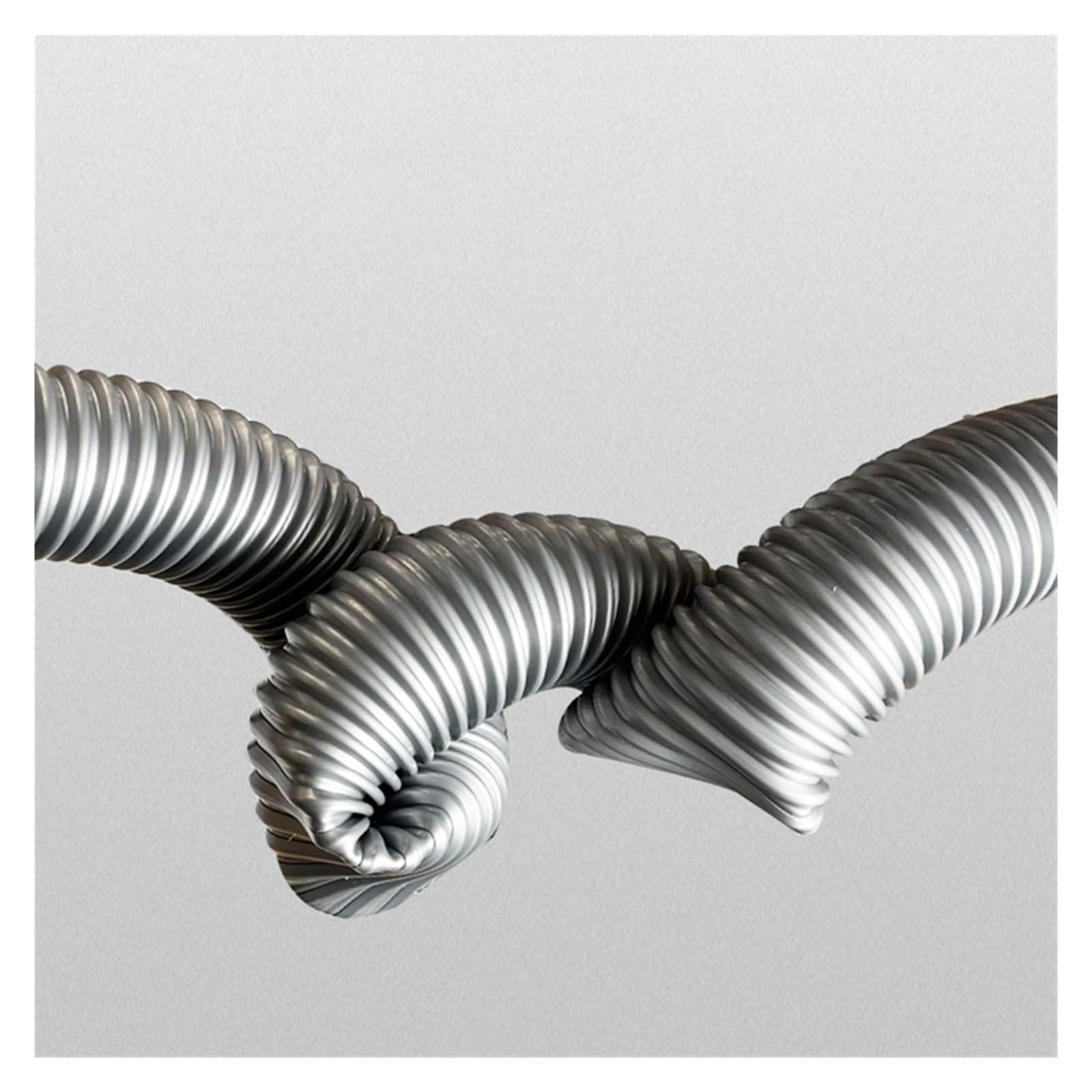 Pajita de fuelle for aspiradora, tubo suave de 1-5 metros, manguera de rosca duradera con diámetro interior de 25-60mm for piezas de aspiradora(2 Meter,Inner Diameter 32mm)