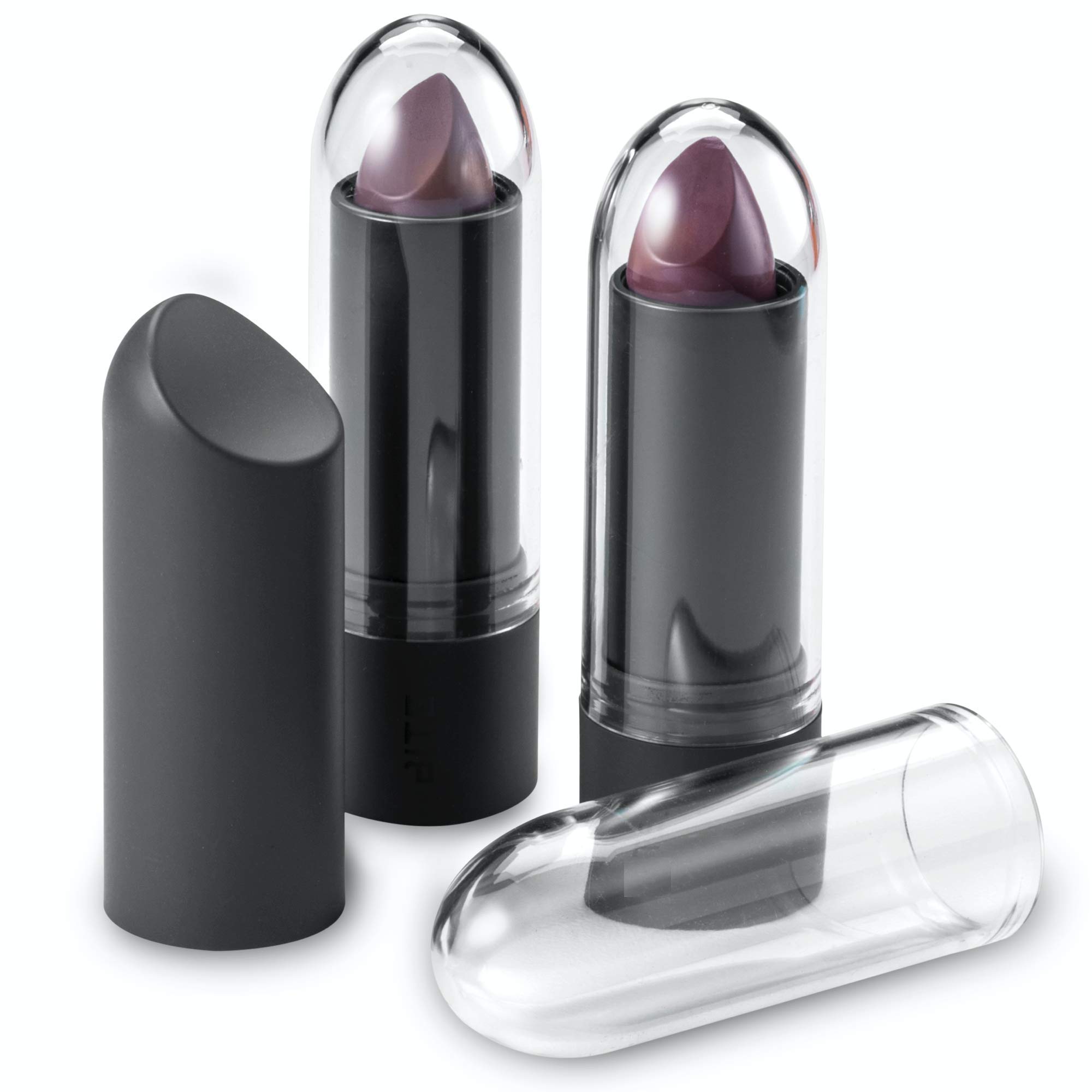 BY ALEGORY (12 Caps, BITE) - Clear Lipstick Caps Compatible With BITE BEAUTY - AMUSE BOUCHE Lipstick - Replaces Original Cap To See Your Favourite Lipstick Colour Easily (12 Caps)