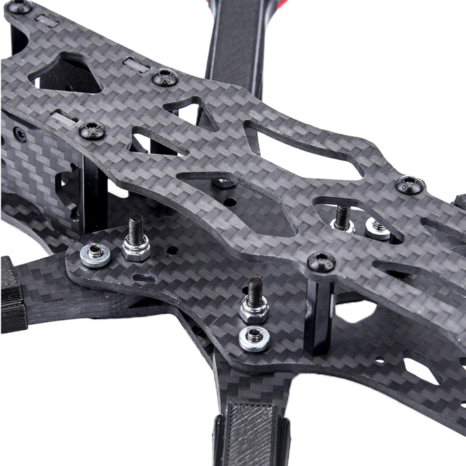 IWBR HD5 225mm HD6 260mm HD7 295mm 5 6 7 pollici in fibra di carbonio APEX-HD Quadcopter Kit telaio for APEX HD FPV RC Racing Drone (Size : APEX-HD 6inch)