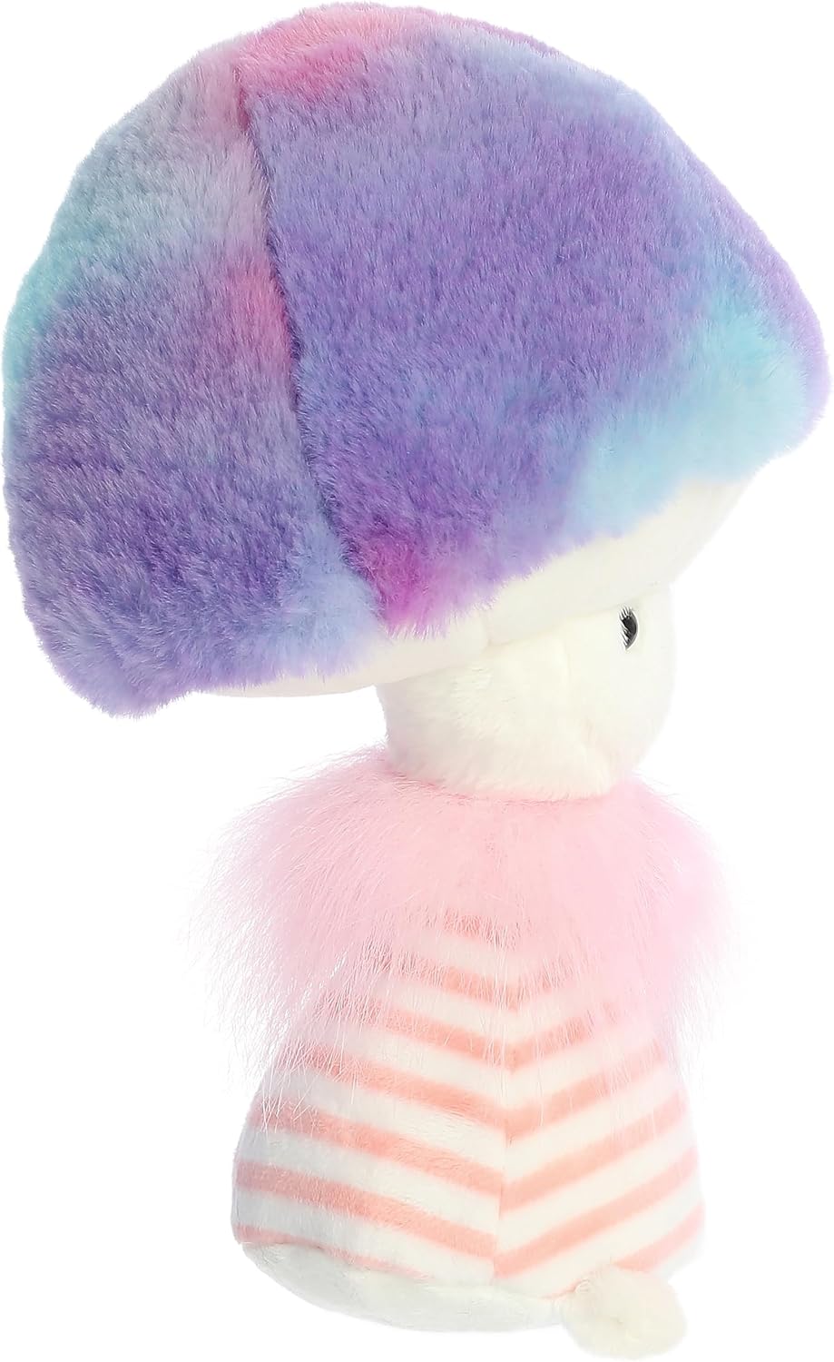 Aurora® Vibrant Fungi Friends™ Cotton Candy Stuffed Animal - Unique Design - Loveable Companions - Purple 9 Inches
