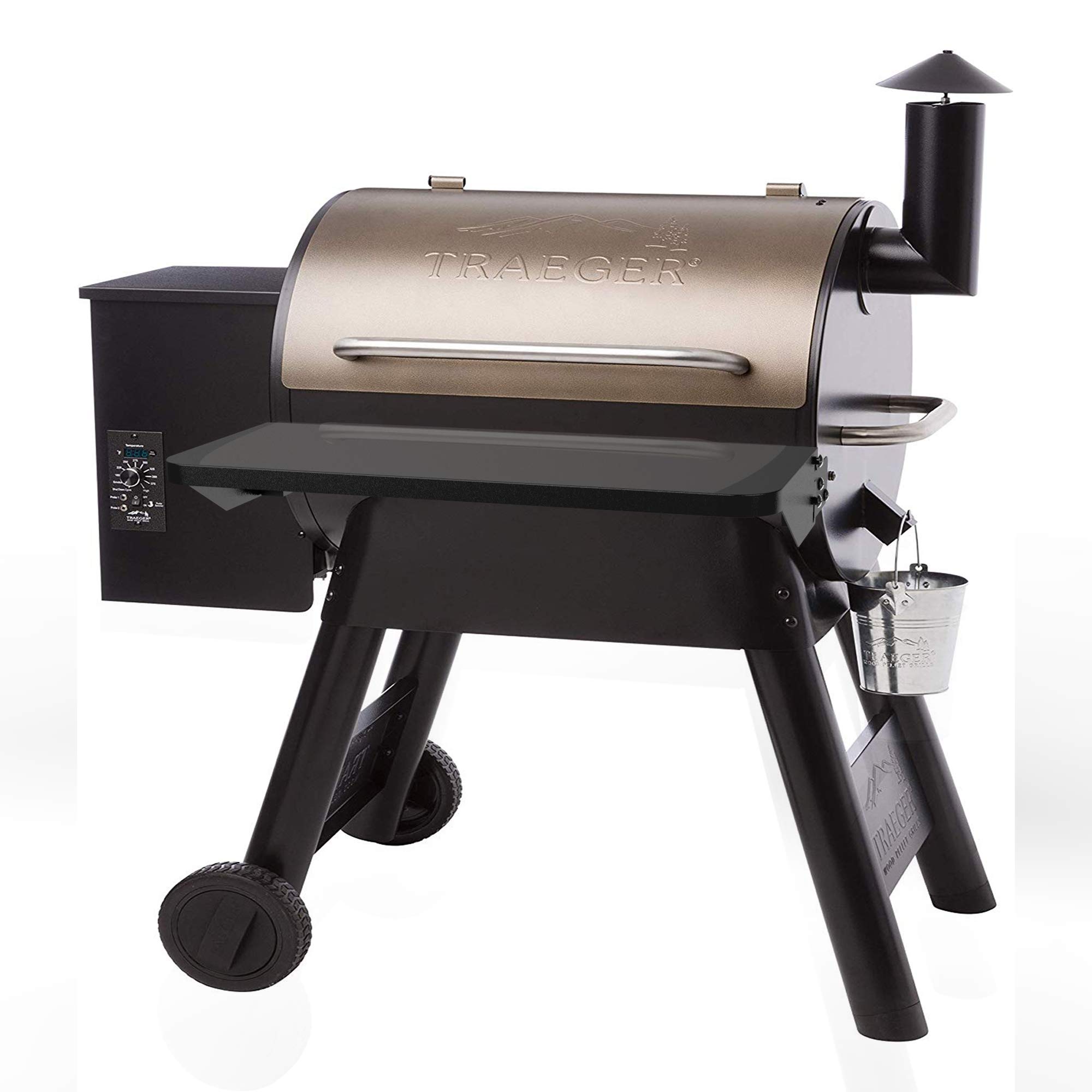 Stanbroil Klappbare Frontablage Für Traeger Lil' Tex & 22er Serie – Zusätzliche Arbeitsfläche Für Deinen Pellet Grill