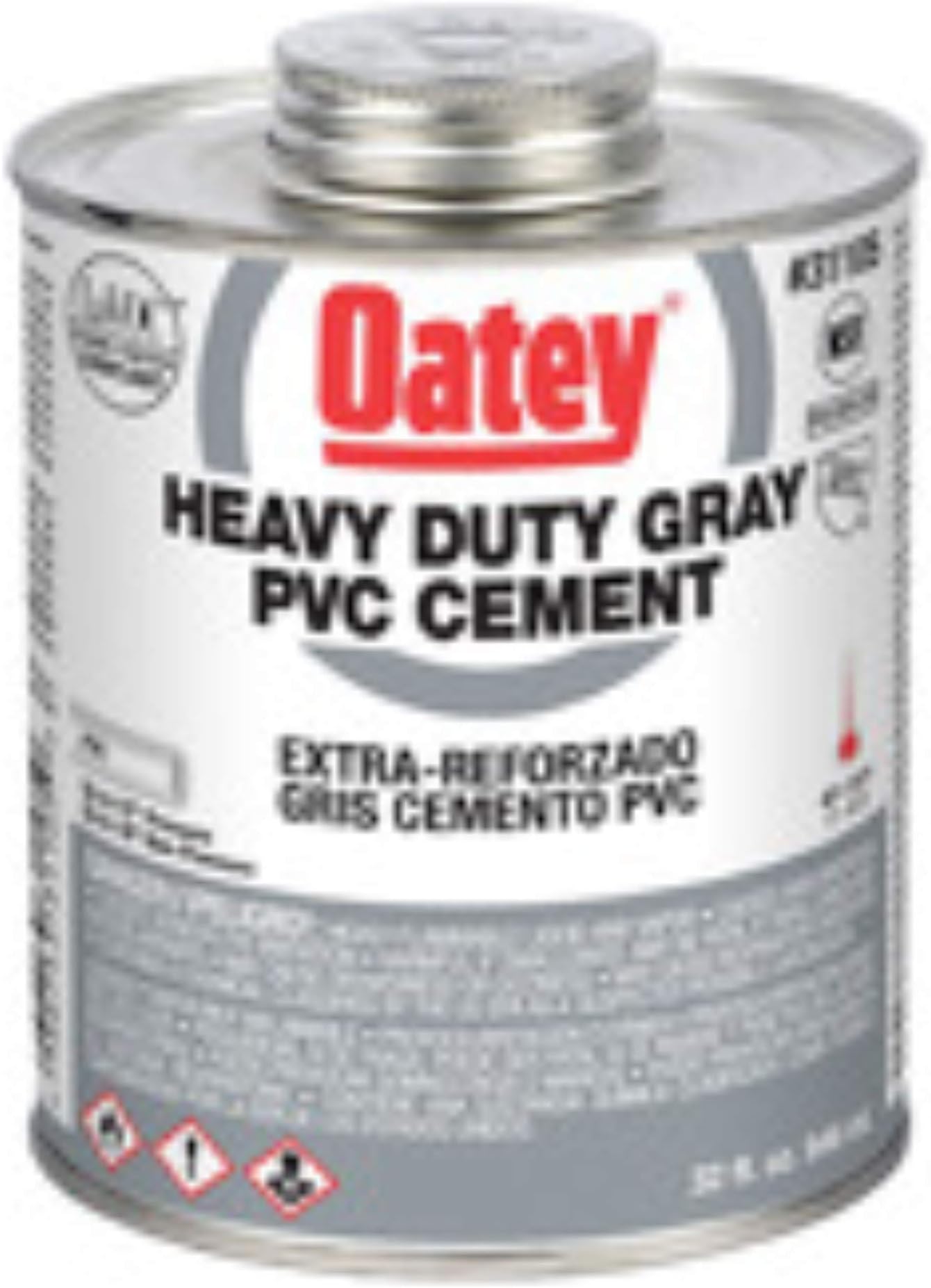 Oatey 31105, 32 oz, Gray, 32 Ounce PVC Cement