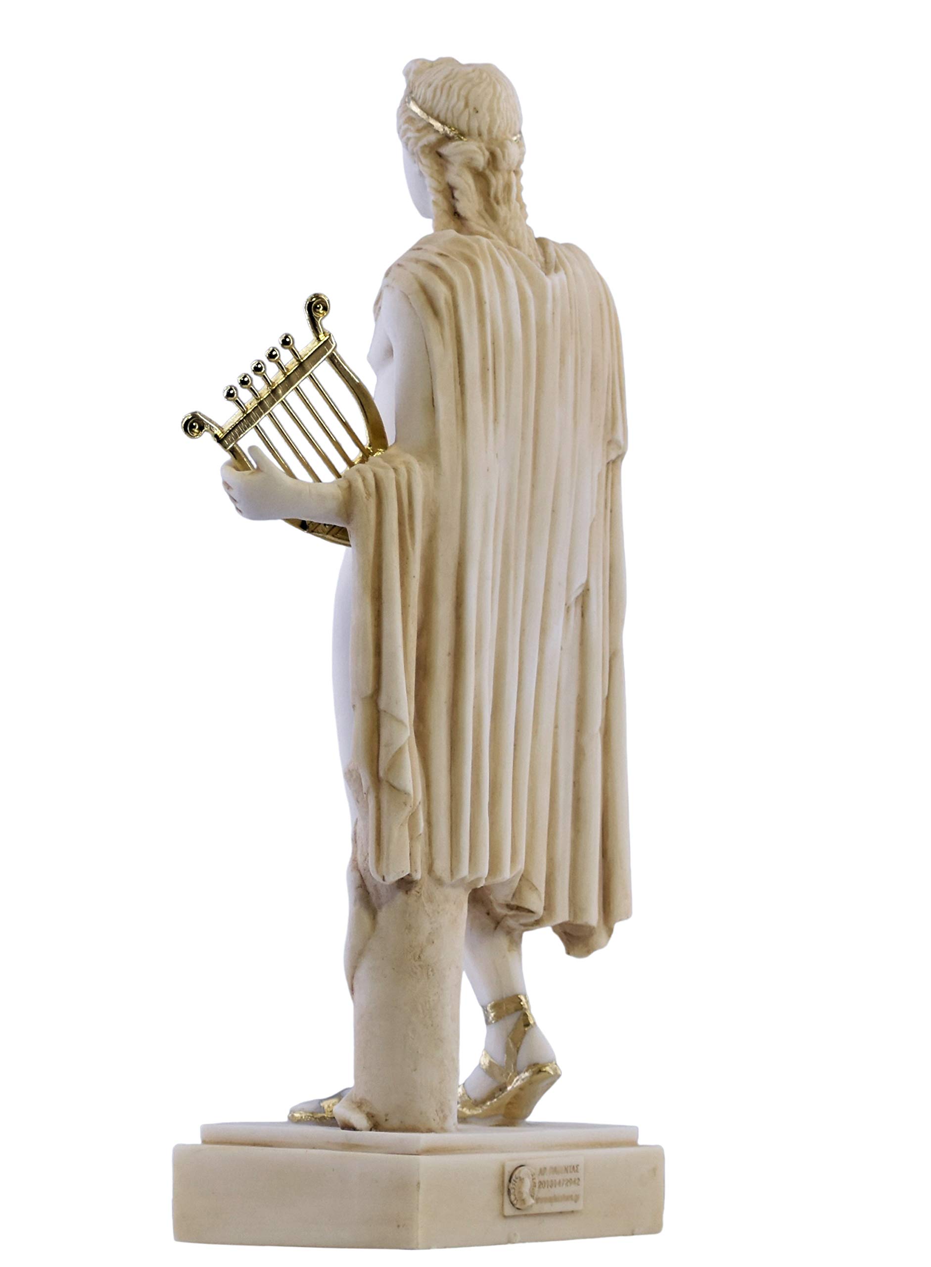God Apollo Phoebus Accademia Greco Romano Statua Scultura in marmo