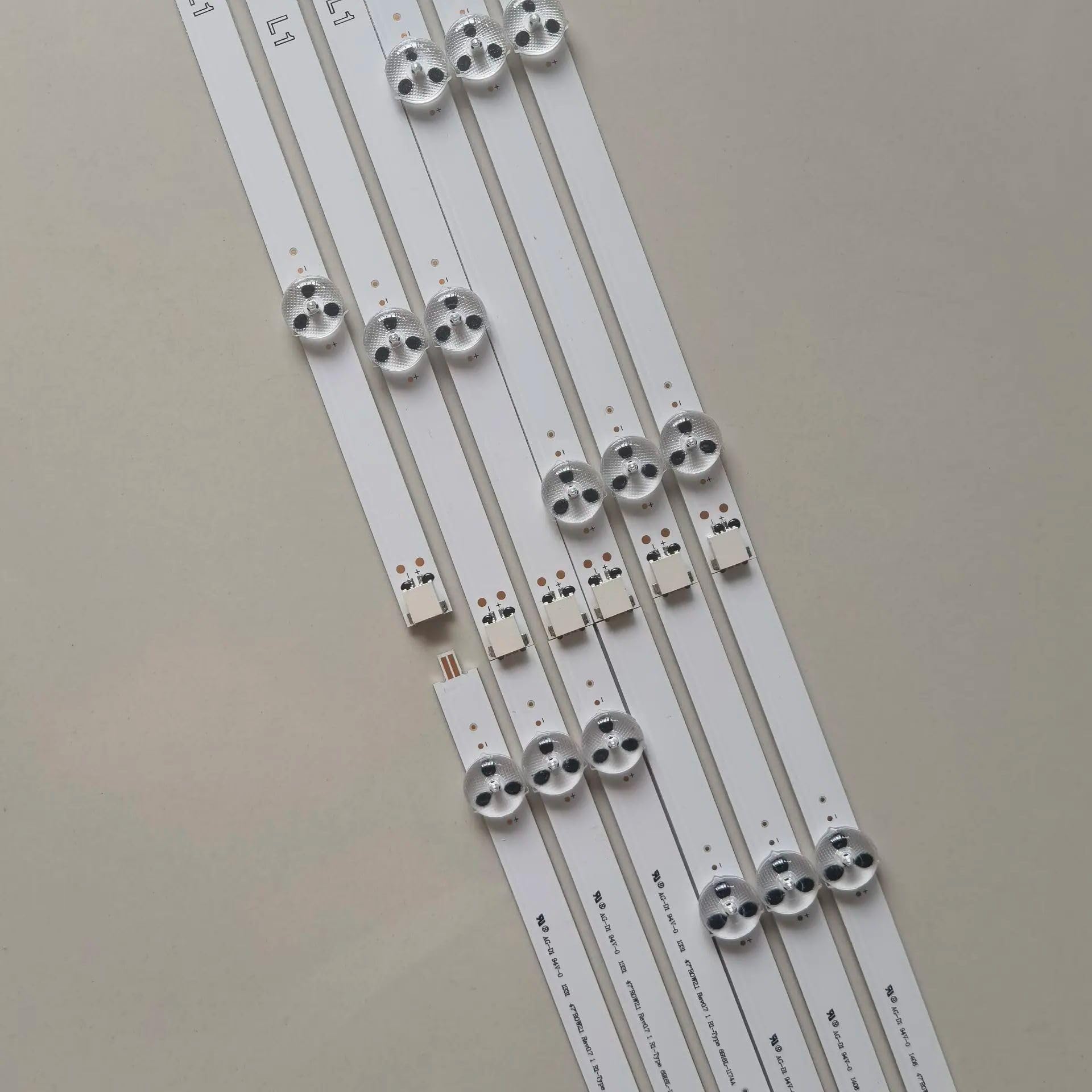 Kit de 1 Fit for 5 Bandes LED for LG 47LN578S 47LN578V 47LN5788 47LN570S 47LN570V 47LN575V 6916L-1174A 1175A 1176A 1177A(5 Kit)
