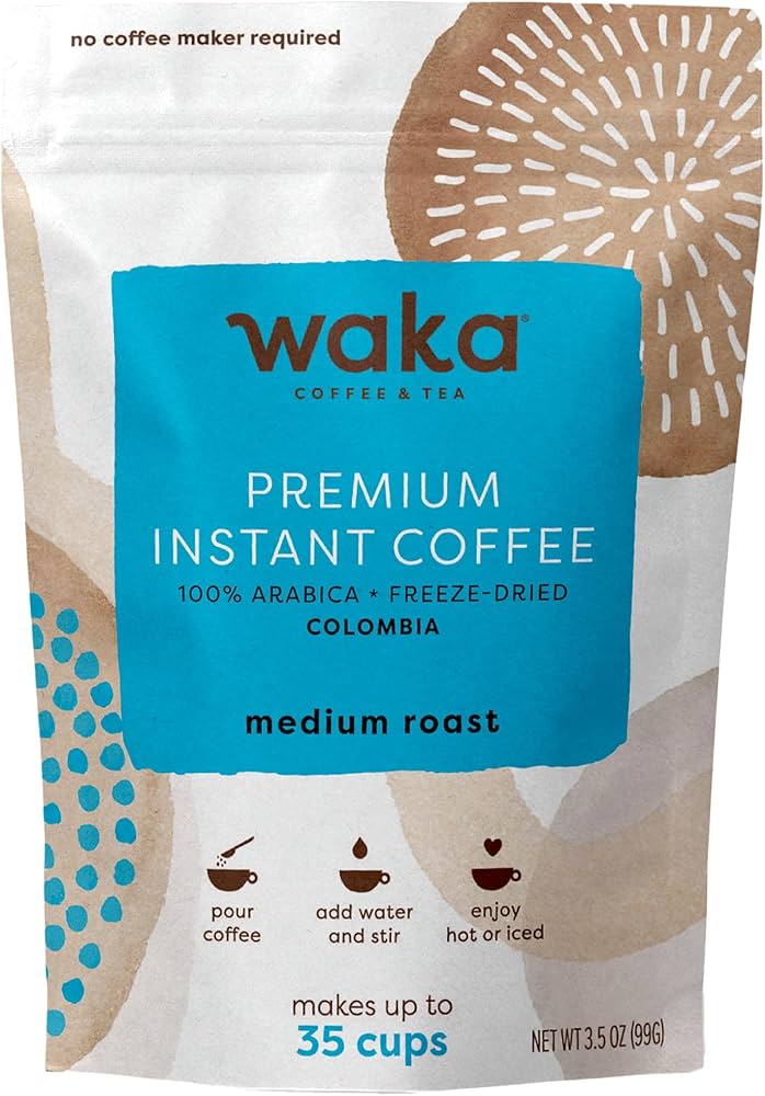 Amazon.com: Waka Instant Coffee, Medium Roast - 100% Arabica