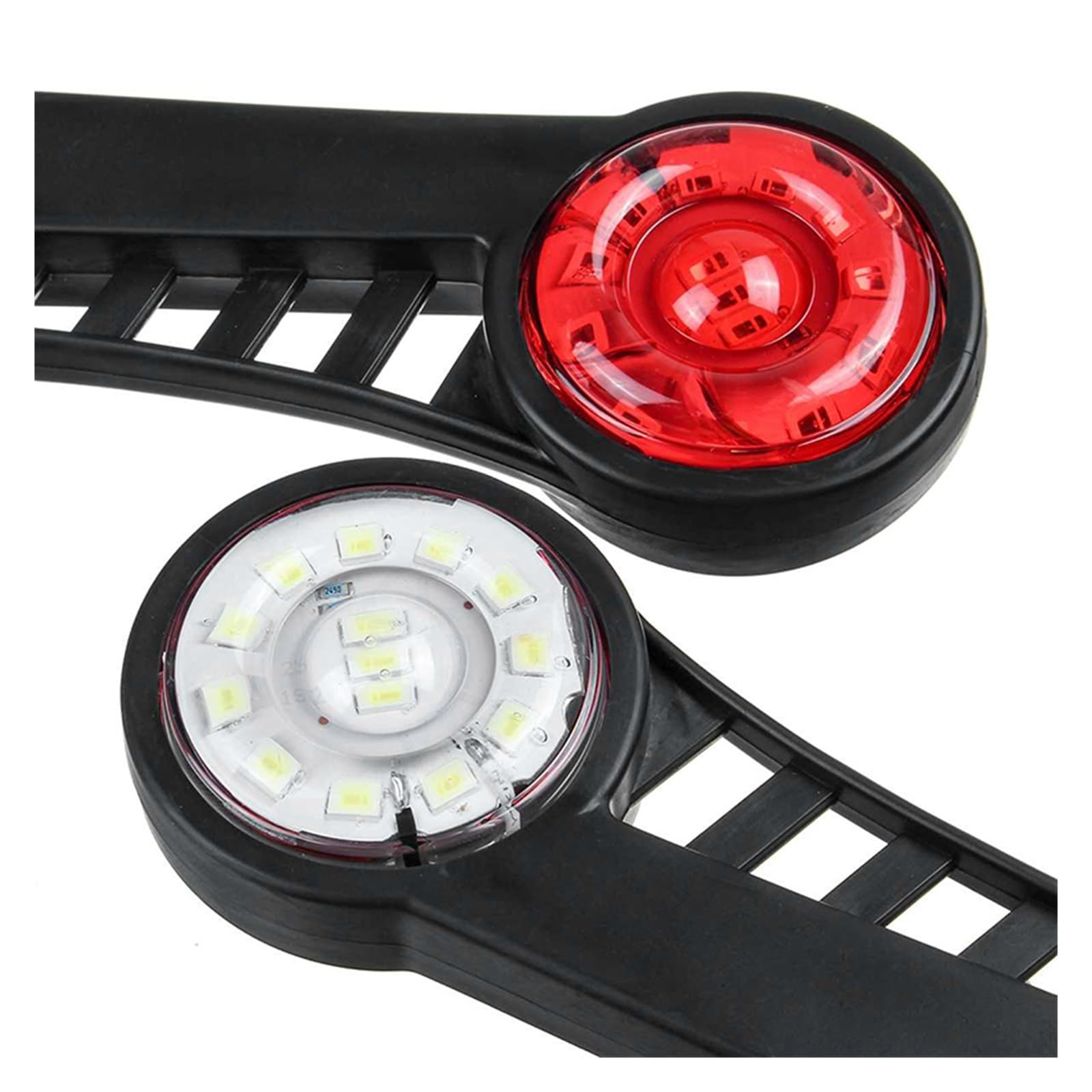 DEHIWI Lámparas incandescentes 1 Par De Luces LED De Indicador Lateral Para Remolque Universal, Lámpara De Señal, Luz Trasera Para Camión, Camión, Autobús, Caravanas, Accesorios De Lámparas, 1 Par
