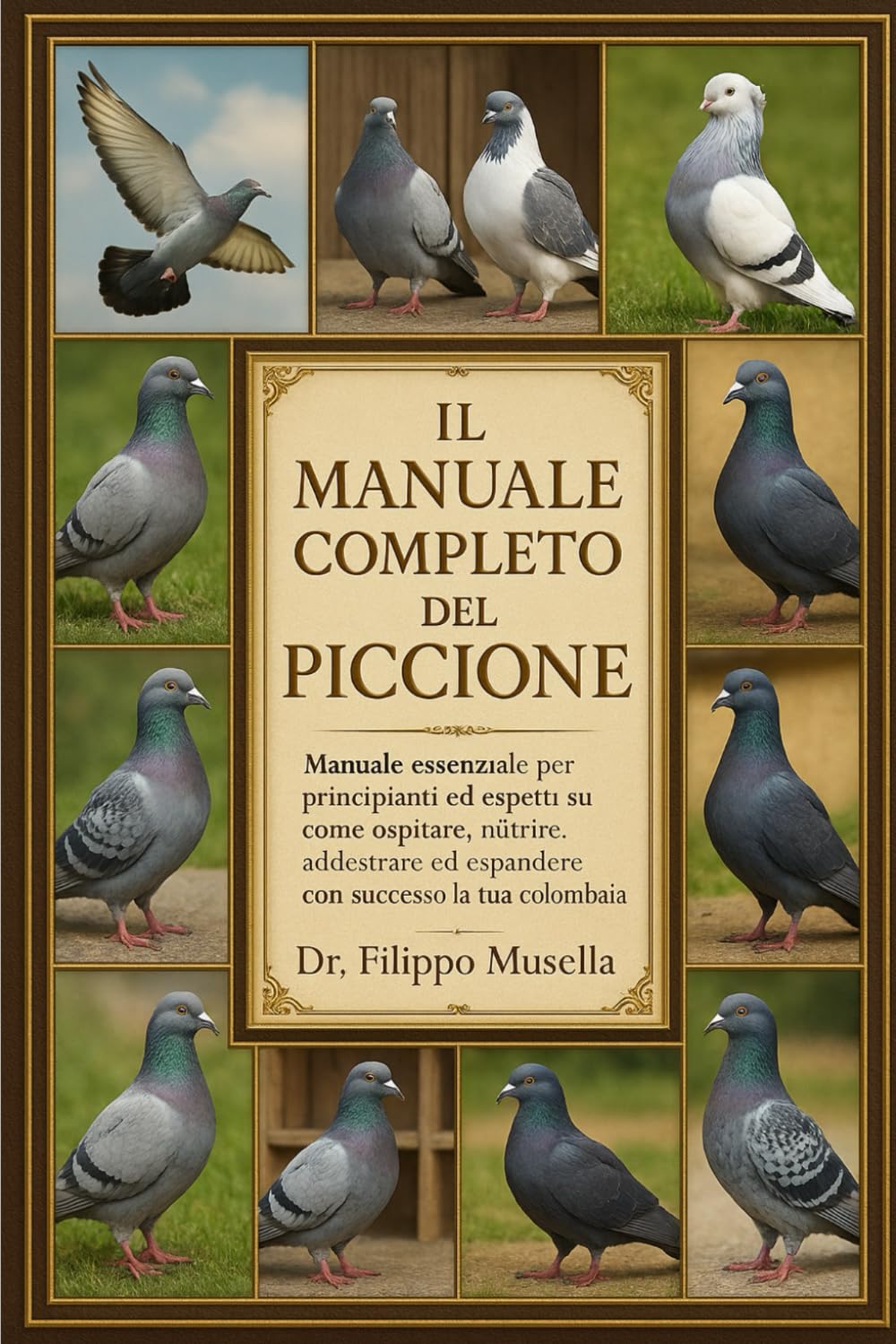 IL MANUALE COMPLETO DEL PICCIONE: Manuale essenziale per principianti ed esperti su come ospitare, nutrire, addestrare ed espandere con successo la tua colombaia