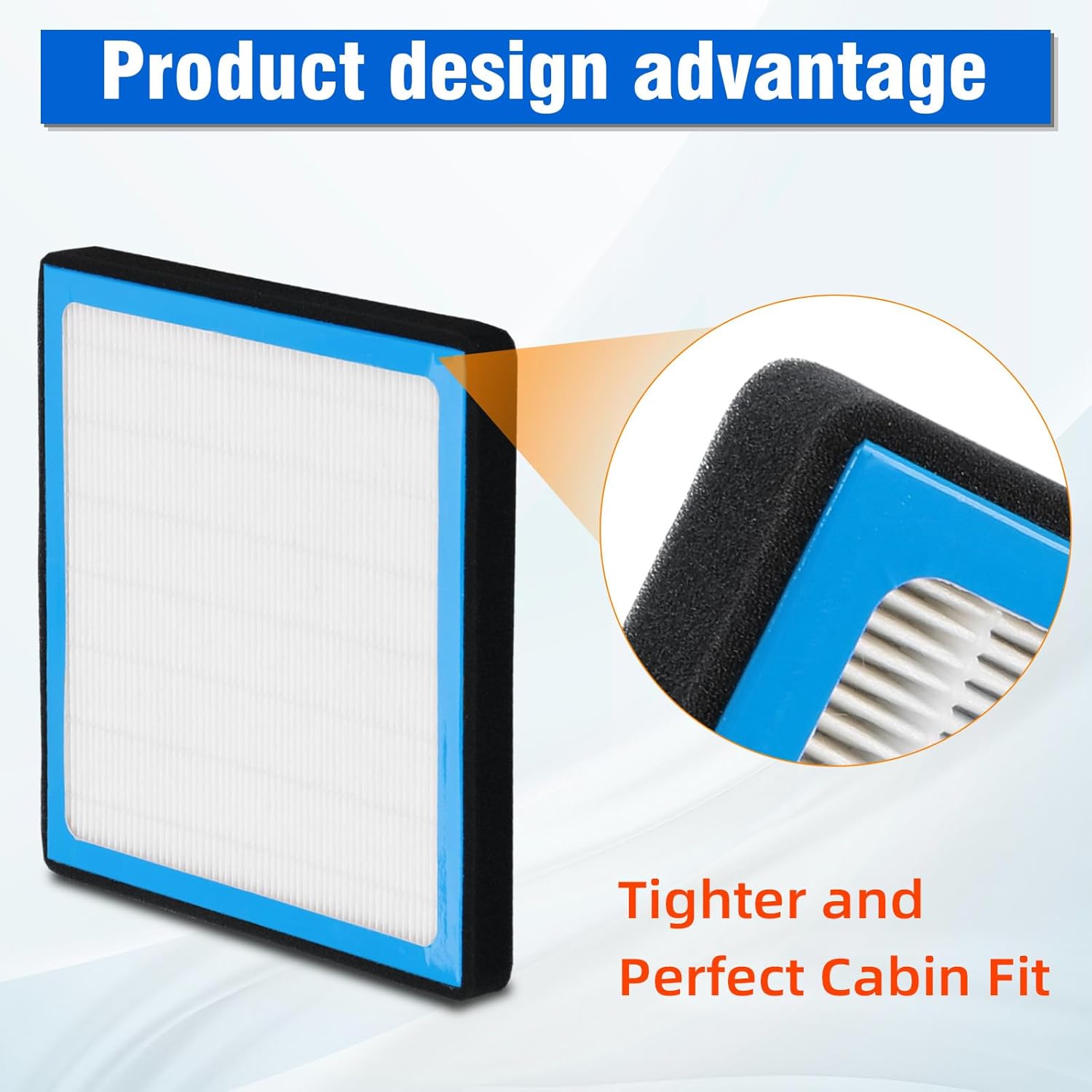 CF10135 Cabin Air Filter with Activated Carbon Compatible with Honda Civic 2001-2005,CR-V 02-06,Element 03-11,Acura RSX 2002-2006,EL 04-05.