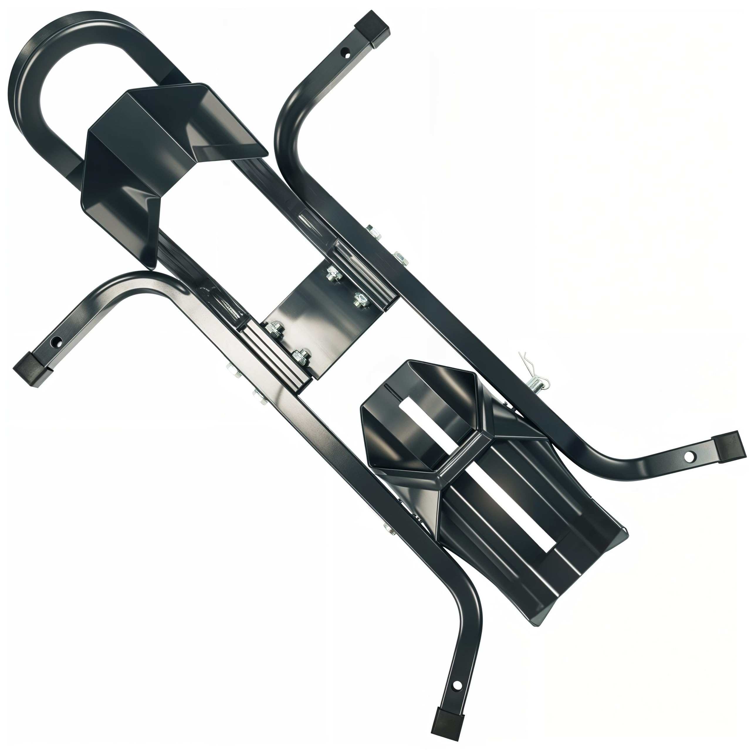 STIX Cavalletto per moto SPK-04 – Stabile supporto di montaggio per moto – Dimensione ruota 10 – 21 pollici – Carico massimo 500 kg – Realizzato in acciaio robusto – per officina e garage