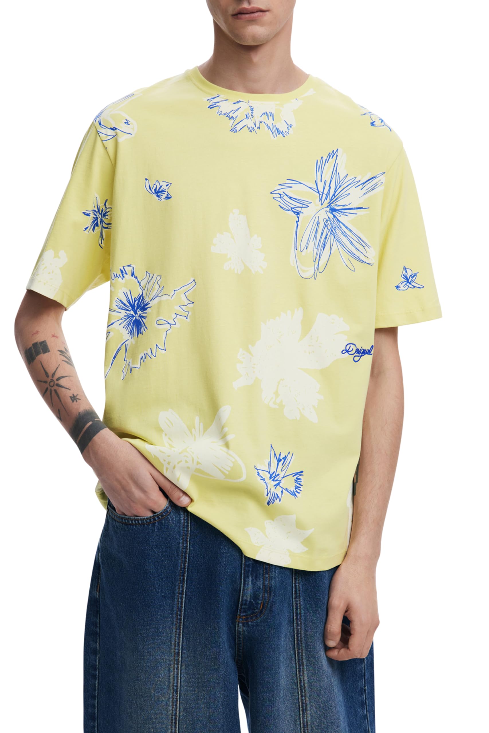 Desigual TS_Jorge, 4013 Lima, L Green