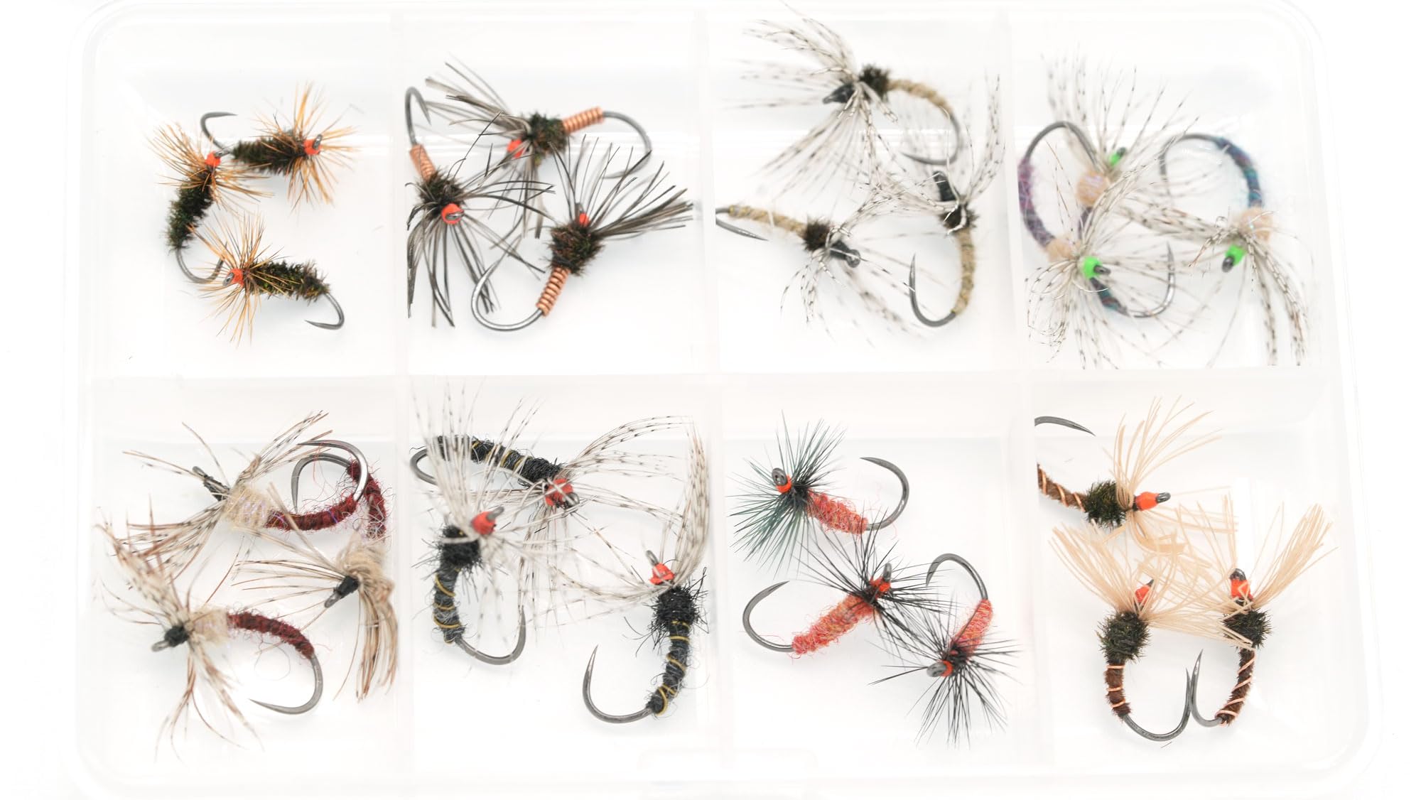 Brent's Favorite Tenkara Kebari Combo (24 Fliegen)