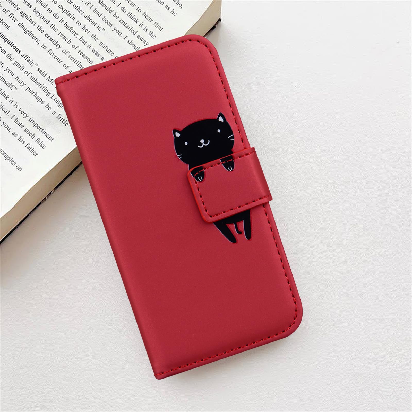 Etui Motorol Kompatybilny z Motorola Edge 50 Neo, Magnetyczny Portfel
