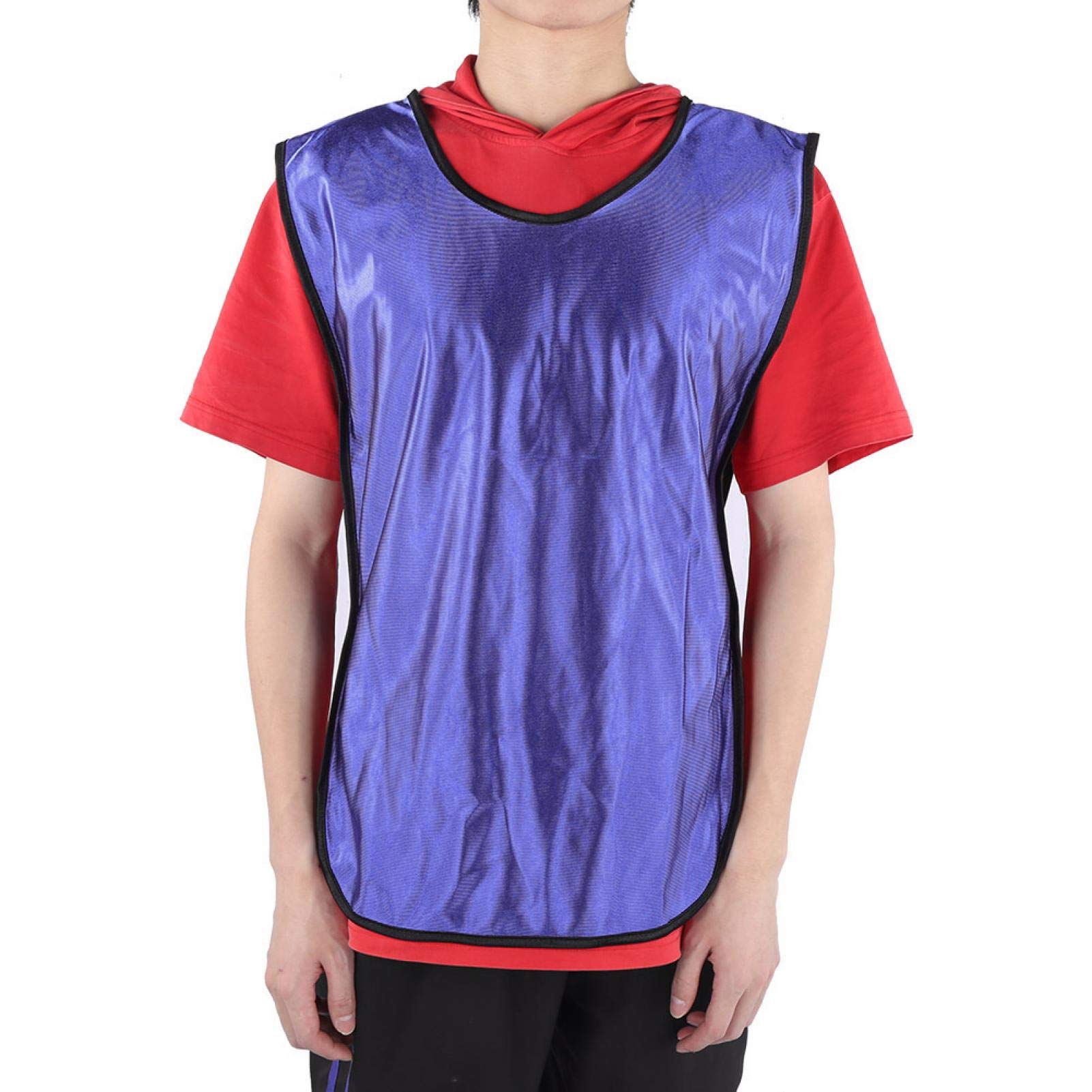 Kudoo Pettorine da Allanamento per Bambini, Giovani e Adulti, Gilet da Allenamento di Squadra Gilet di Formazione per Calcio, Pallacanestro, Pallavolo e Sportivo, Confezione da 12