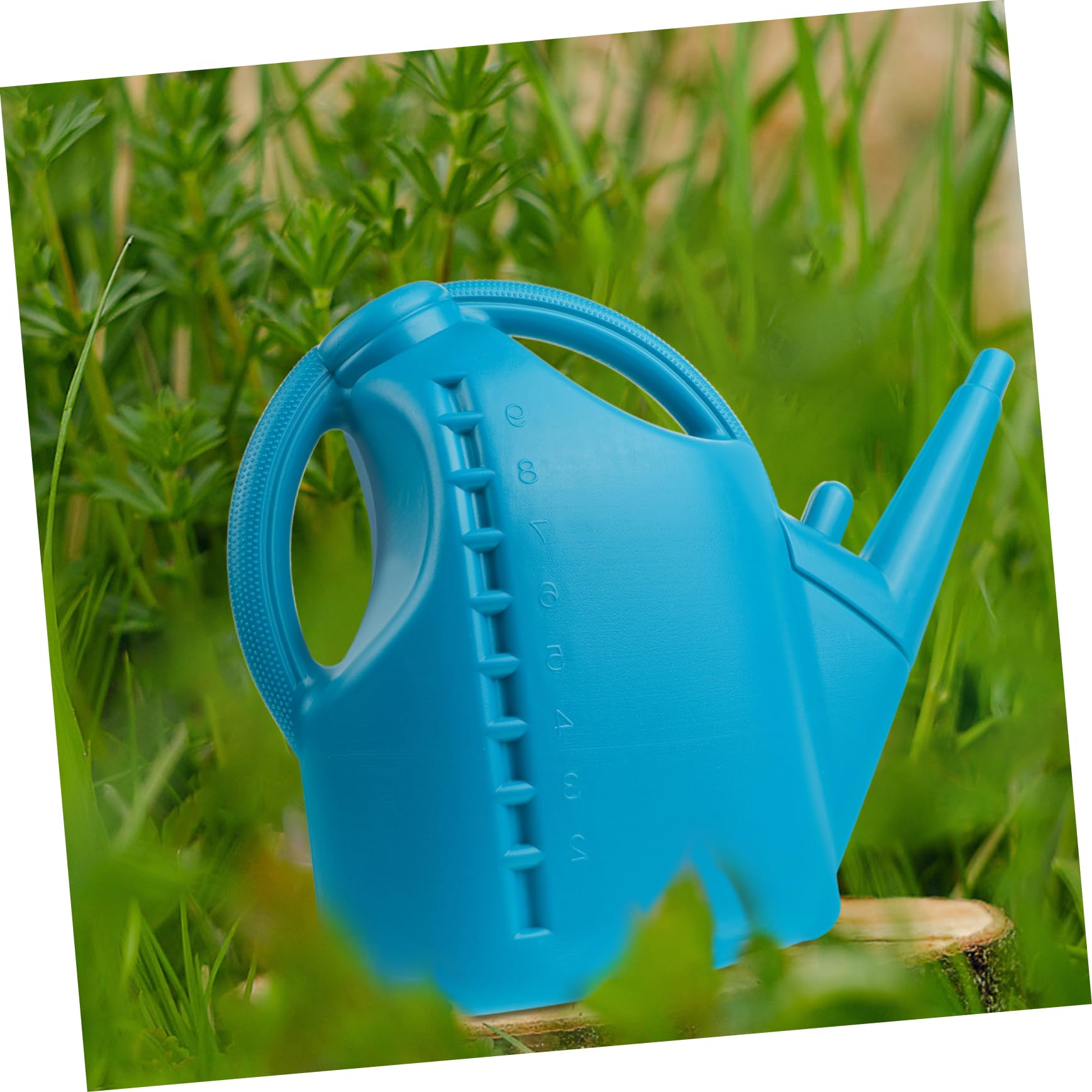 HEMOTON Gießkanne Outdoor 10l Kunststoff mit Langem Ausgießer und Bewässerungsbehälter für Zimmerpflanzen und Garten