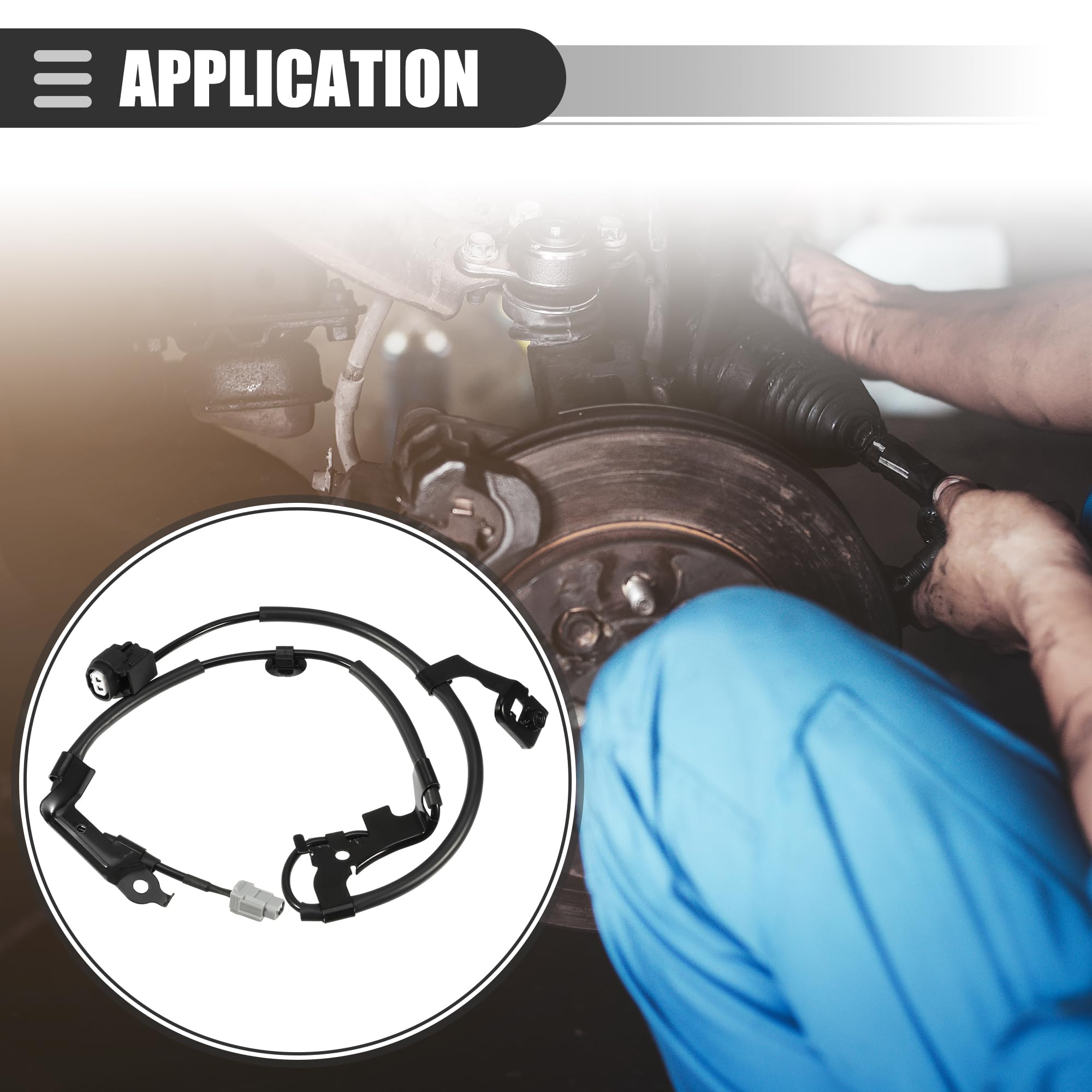 Amazon.com: Motoforti Front Left ABS Sensor Wheel Speed Sensor 