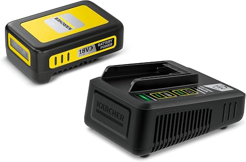 Kärcher Starter Kit Battery Power 18/25, 18 V Battery with 2.5 Ah and Fast Charg